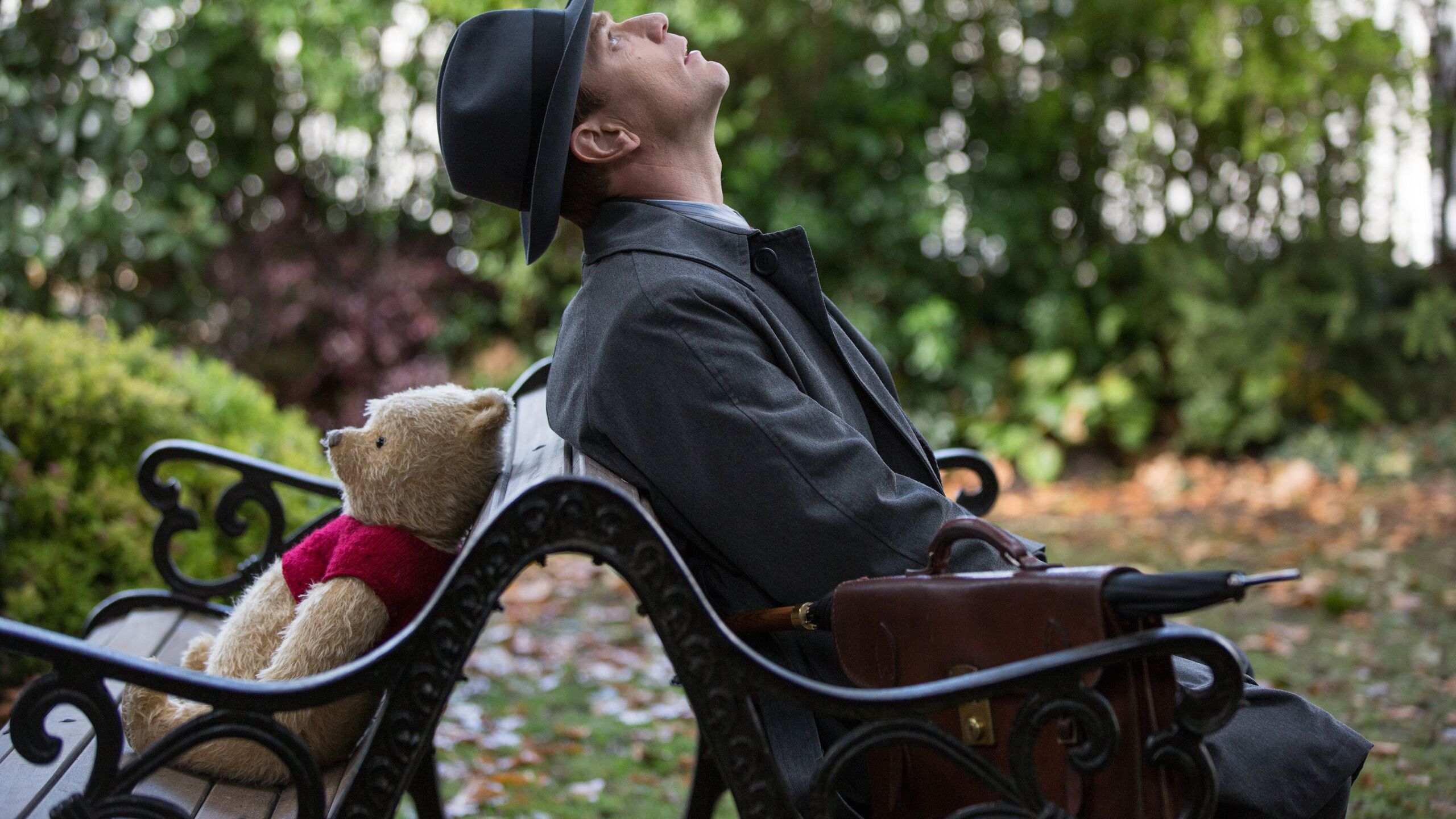 2560x1440 Christopher Robin And Winnie The Pooh In Christopher Robin