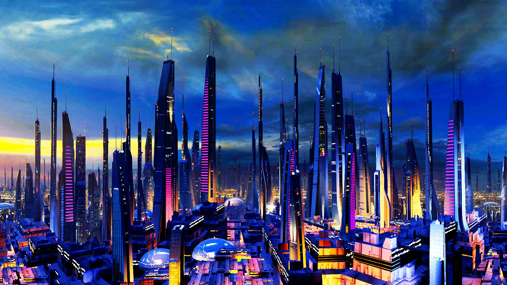 1920x1080 City Futuristic Laptop Full HD 1080P HD 4k Wallpapers, Images,  Backgrounds, Photos and Pictures
