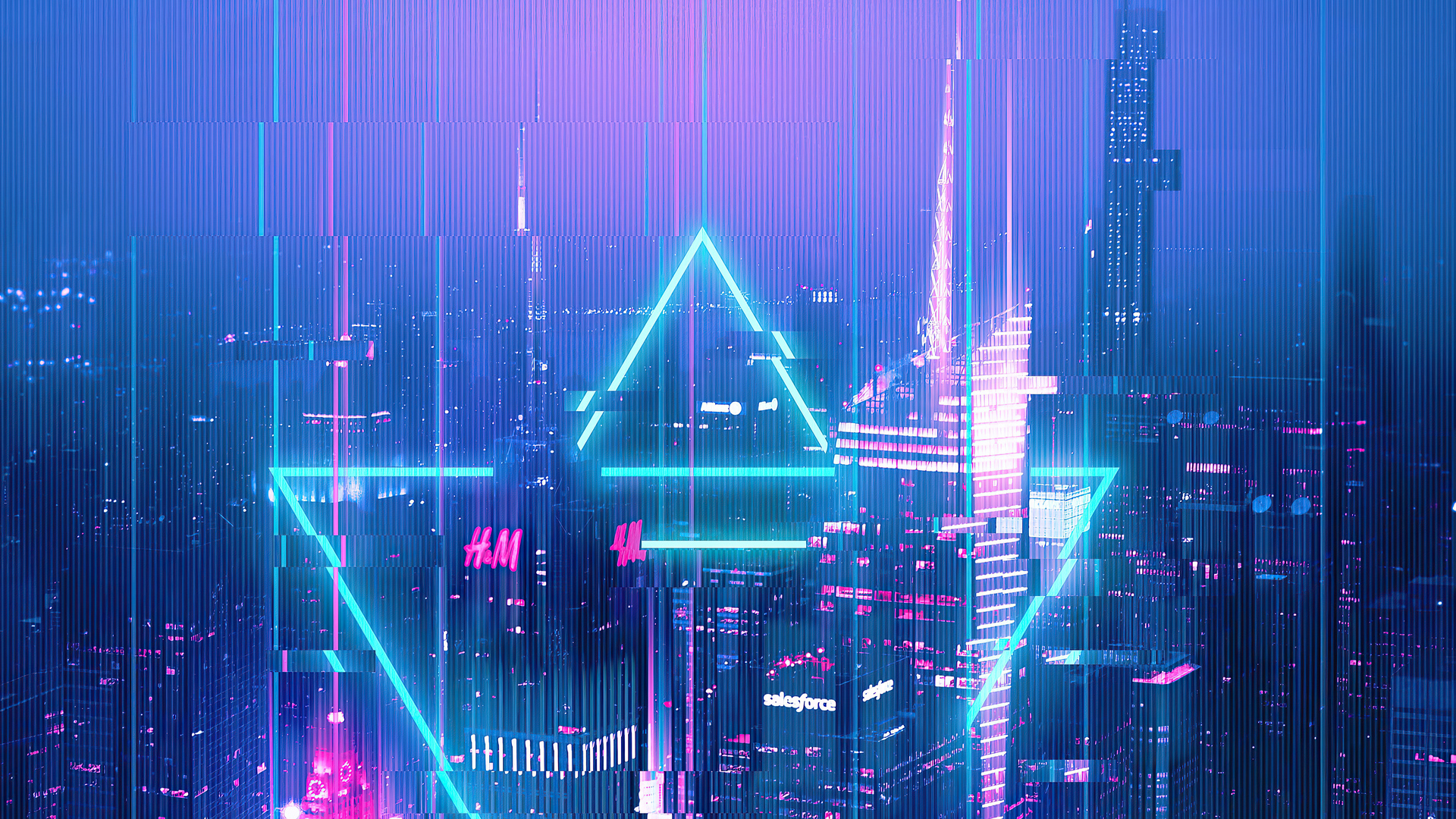 1920x1080 City Glitch 4k Laptop Full HD 1080P HD 4k Wallpapers, Images,  Backgrounds, Photos and Pictures