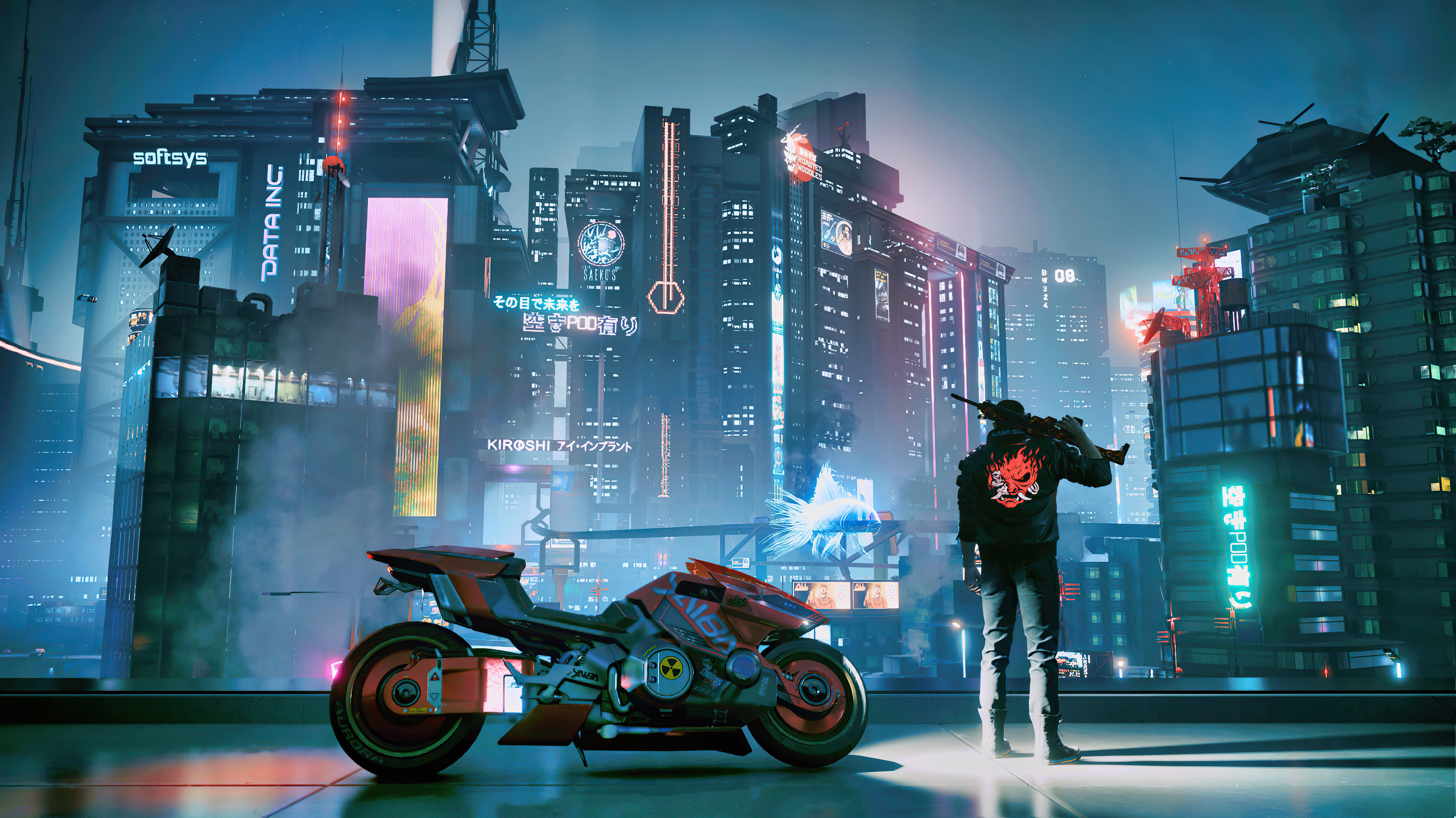 Night City - Cyberpunk 2077 [3840x2160] : r/wallpapers