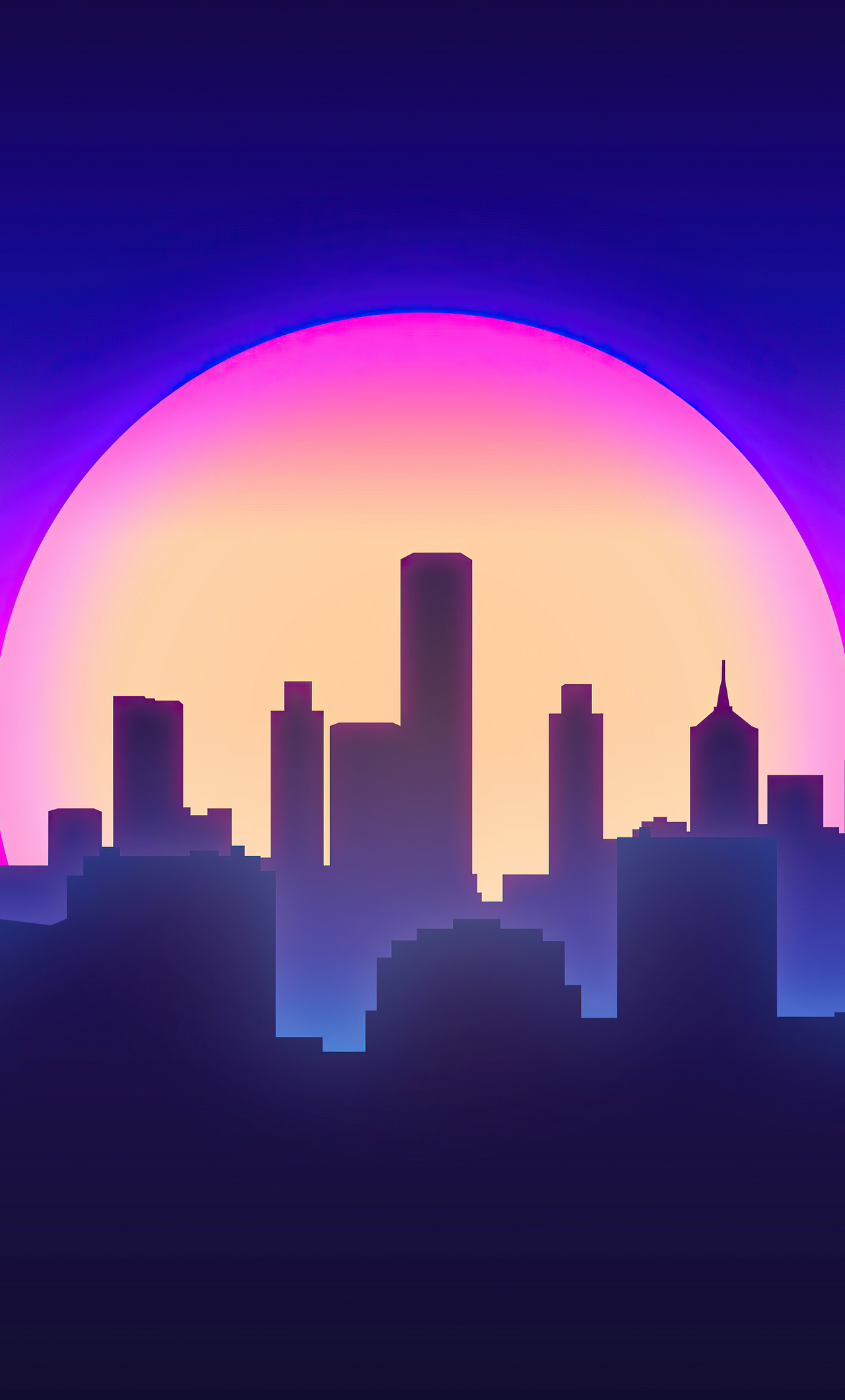 1280x2120 City Vibes Synthwave 4k iPhone 6+ ,HD 4k Wallpapers,Images ...