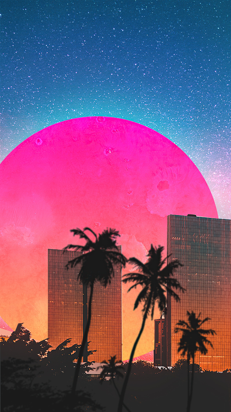 750x1334 City Vice Outrun 4k iPhone 6, iPhone 6S, iPhone 7 HD 4k Wallpapers,  Images, Backgrounds, Photos and Pictures