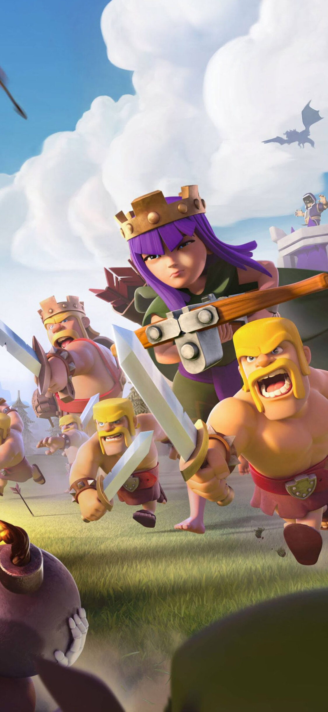 1125x2436 Clash Of Clans 2017 Iphone XS,Iphone 10,Iphone X HD 4k Wallpapers,  Images, Backgrounds, Photos and Pictures