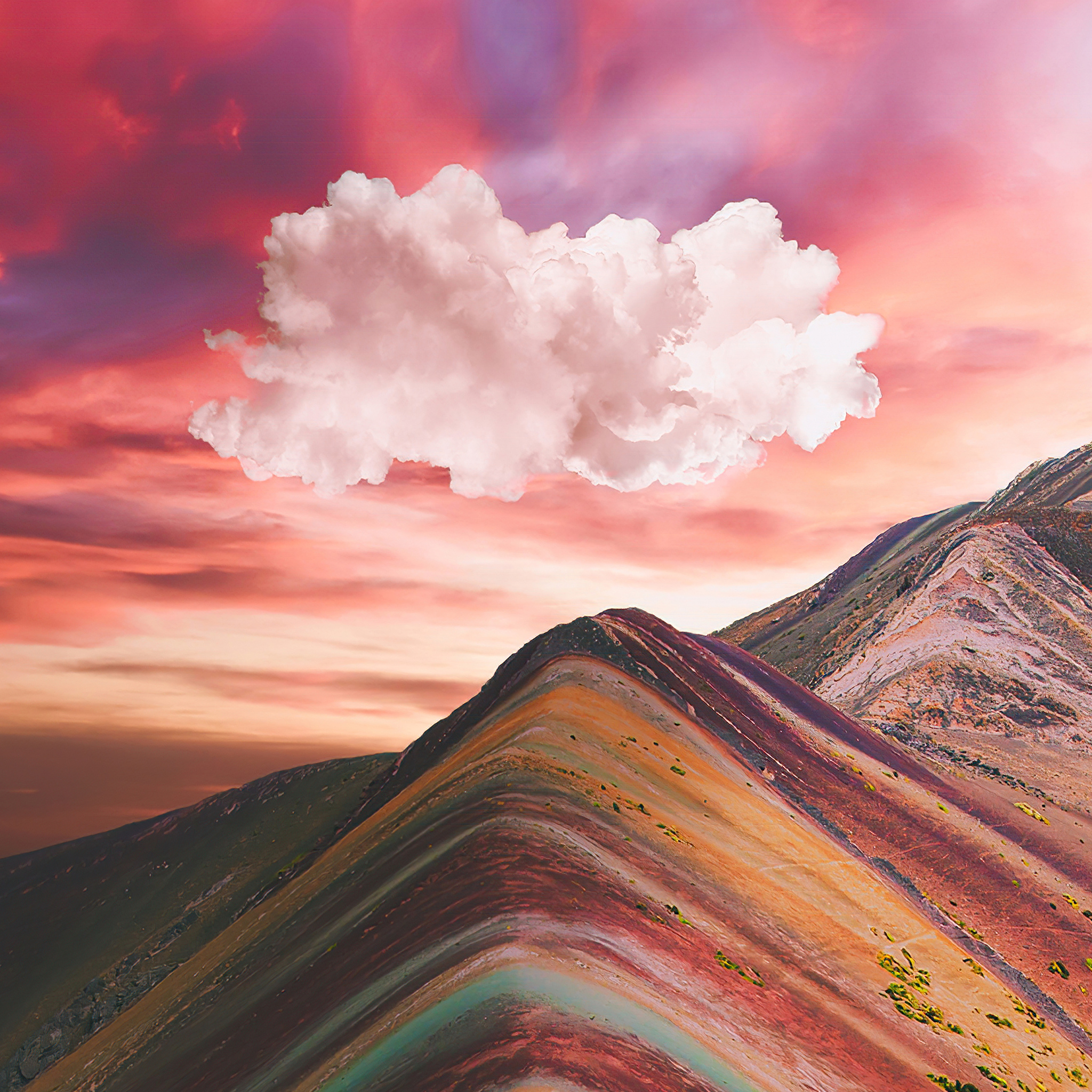 Núi cầu vồng Vinicunca - một trong những nơi đẹp làm say lòng người. Với những sắc màu tuyệt đẹp của dãy núi này, bạn sẽ có những bức ảnh đẹp nhất trong cuộc đời của mình. Cùng xem hình ảnh để trải nghiệm cảm giác này.