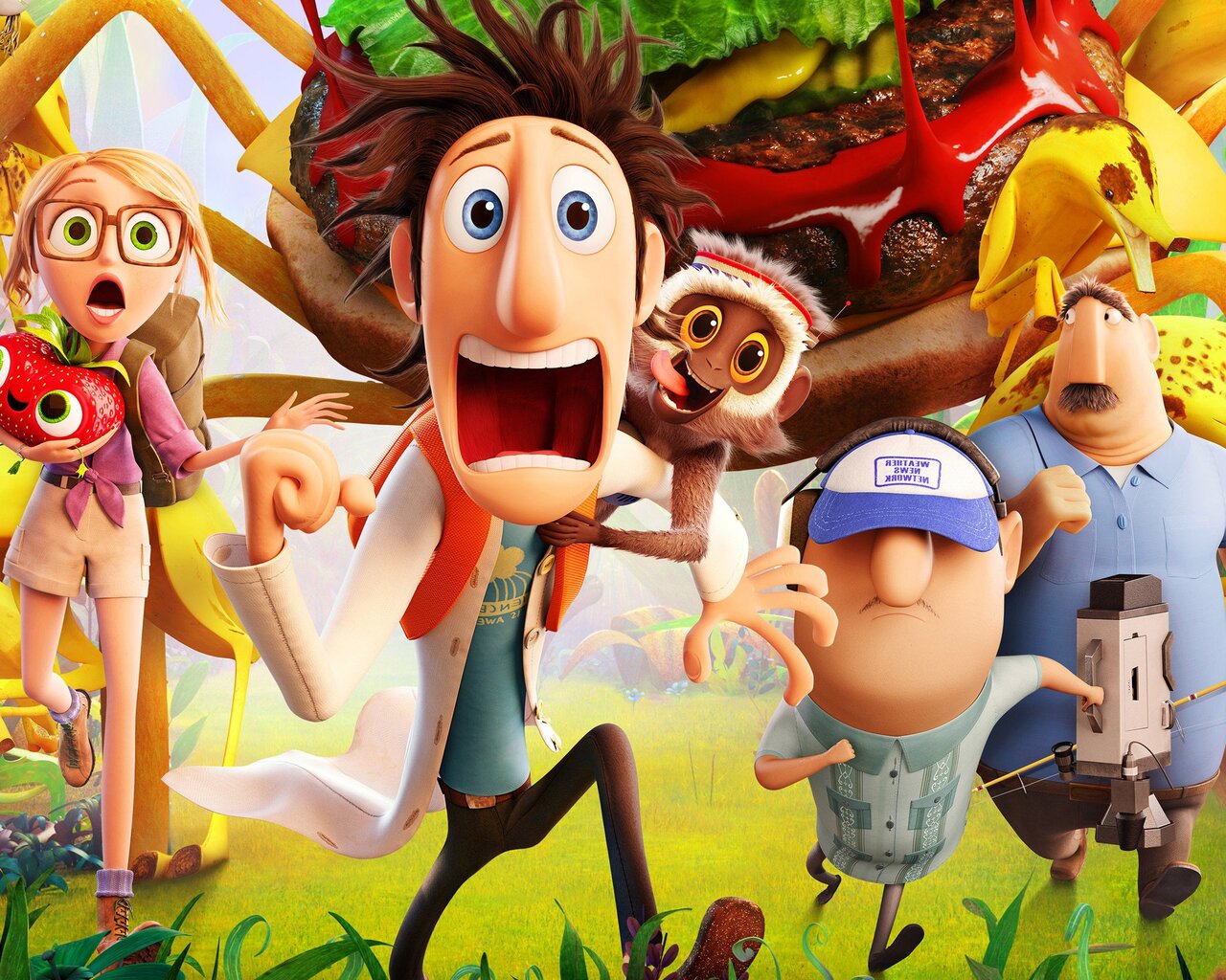 1280x1024 Cloudy With A Chance Of Meatballs Movie 1280x1024 Resolution HD  4k Wallpapers, Images, Backgrounds, Photos and Pictures