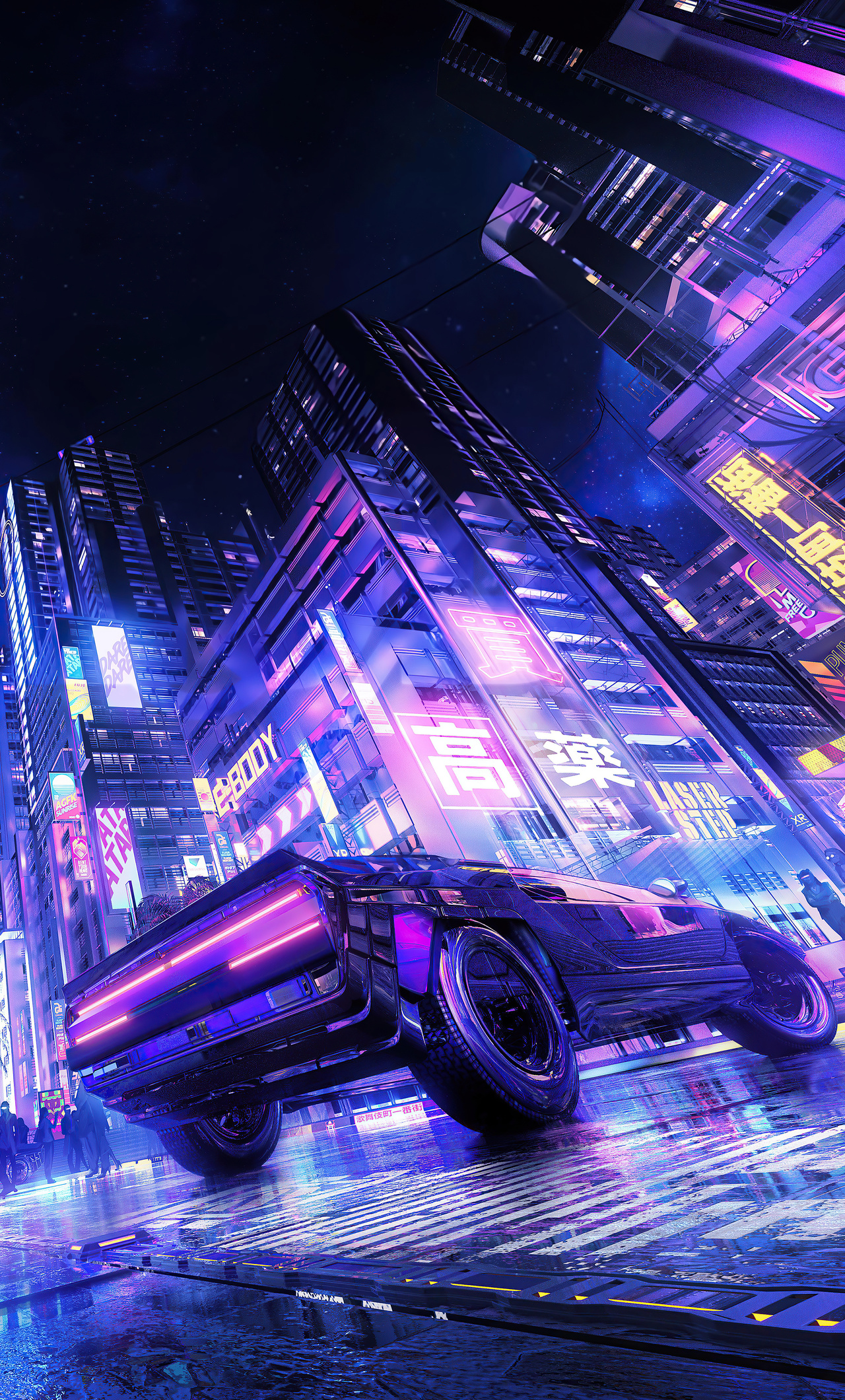 Cyberpunk City iPhone Wallpaper  City iphone wallpaper, Cyberpunk city,  City wallpaper