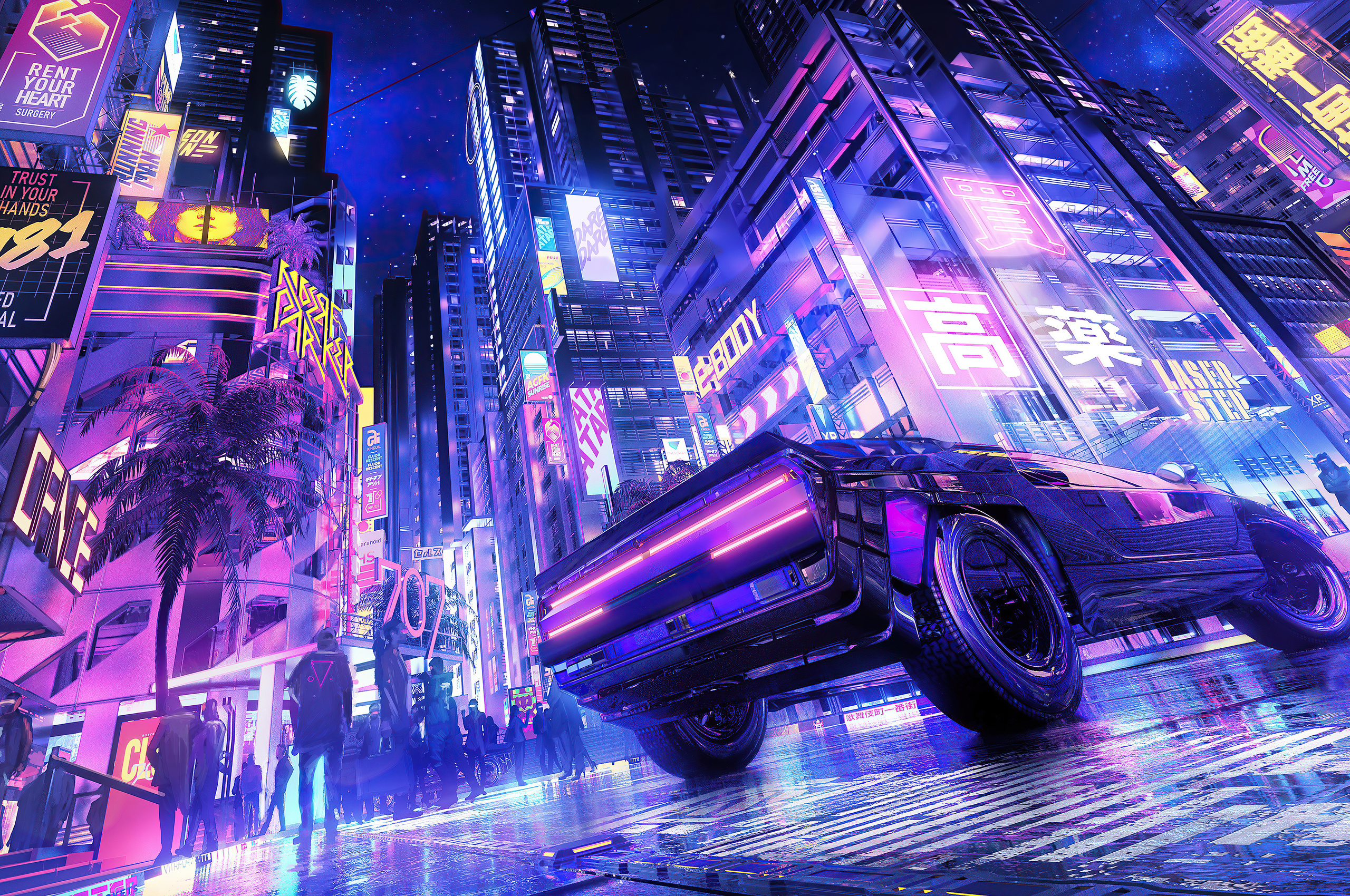 Cyberpunk Wallpaper For Chromebook