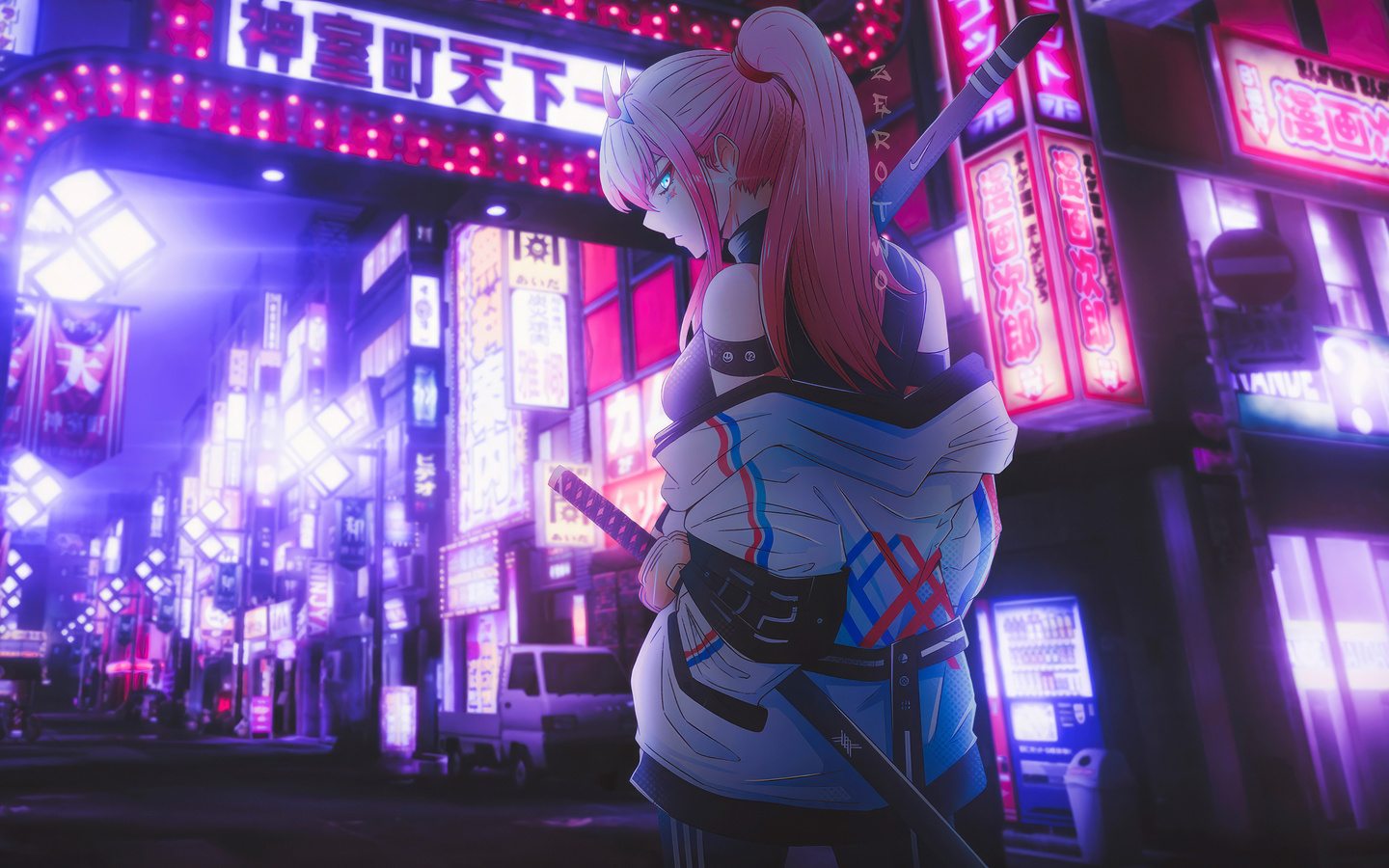 1440x900 Code 002 Darling In The Franxx 4k Wallpaper,1440x900 ...