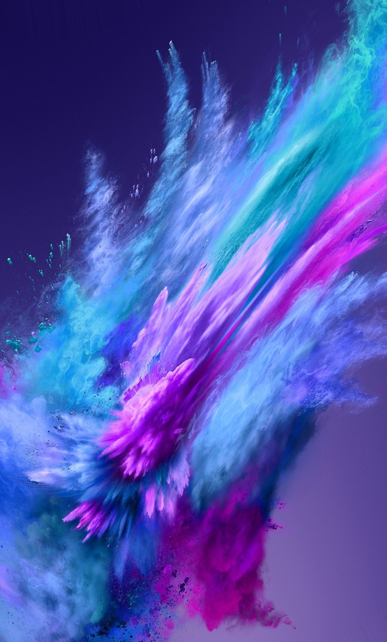 1280x2120 Color Powder Spray Abstract 4k iPhone 6+ HD 4k Wallpapers,  Images, Backgrounds, Photos and Pictures