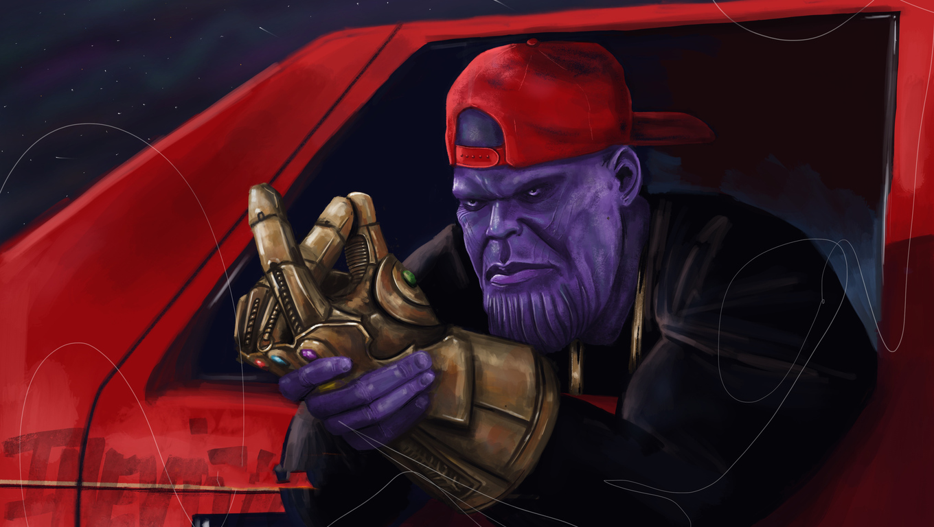 1360x768 Cool Guy Thanos Laptop HD HD 4k Wallpapers, Images, Backgrounds,  Photos and Pictures