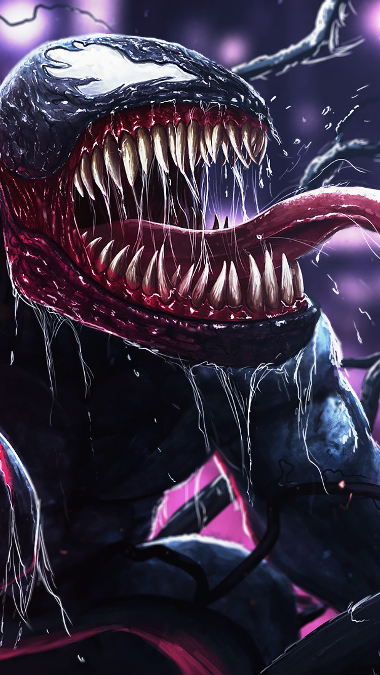 750x1334 Cool Venom Art iPhone 6, iPhone 6S, iPhone 7 HD 4k Wallpapers ...