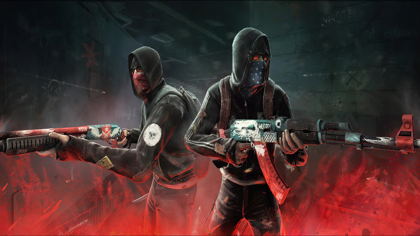 Download Cs:go Wallpaper in 1366x768 Resolution