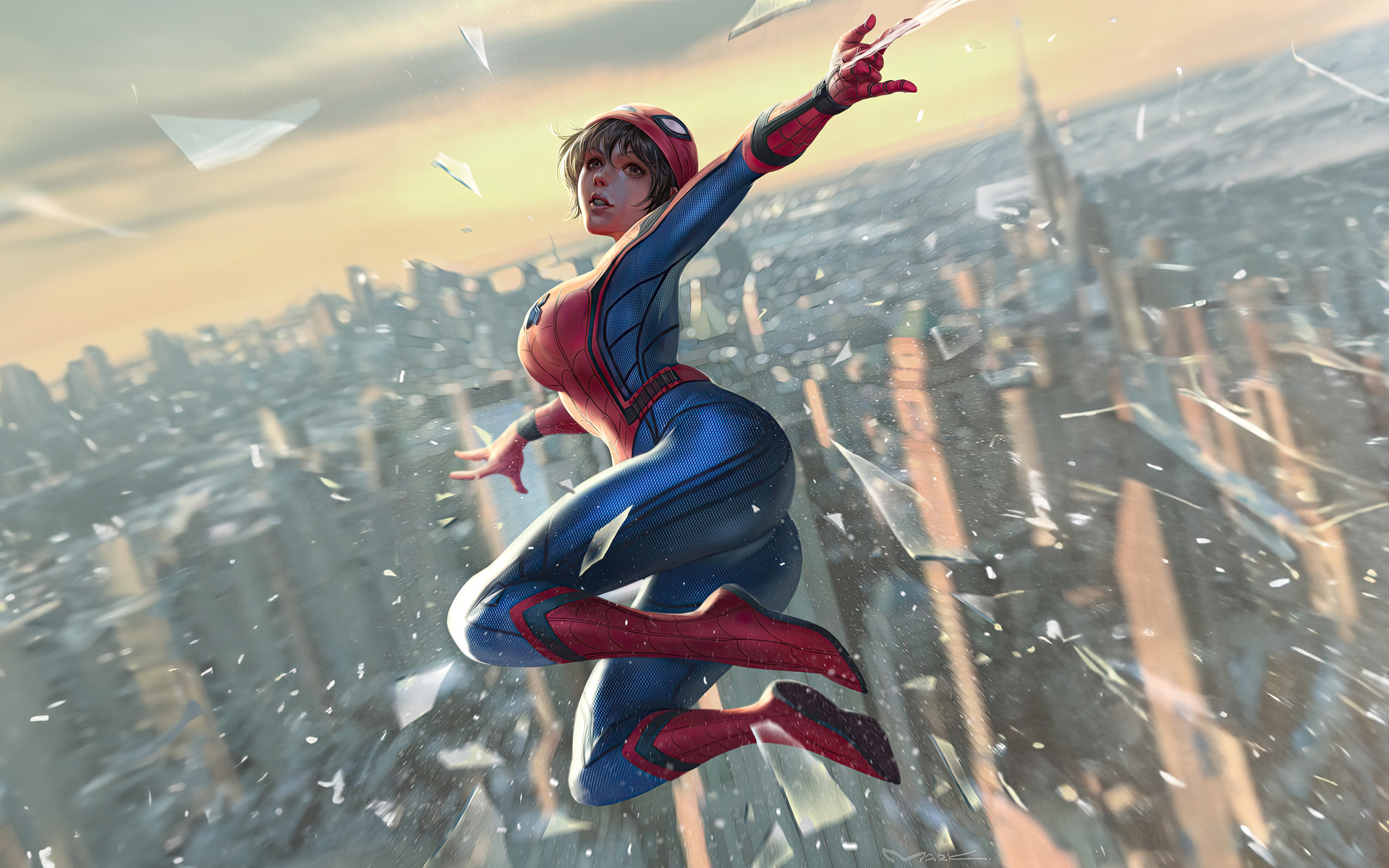 1920x1200 Courage Of Spider Girl 1080P Resolution ,HD 4k Wallpapers ...