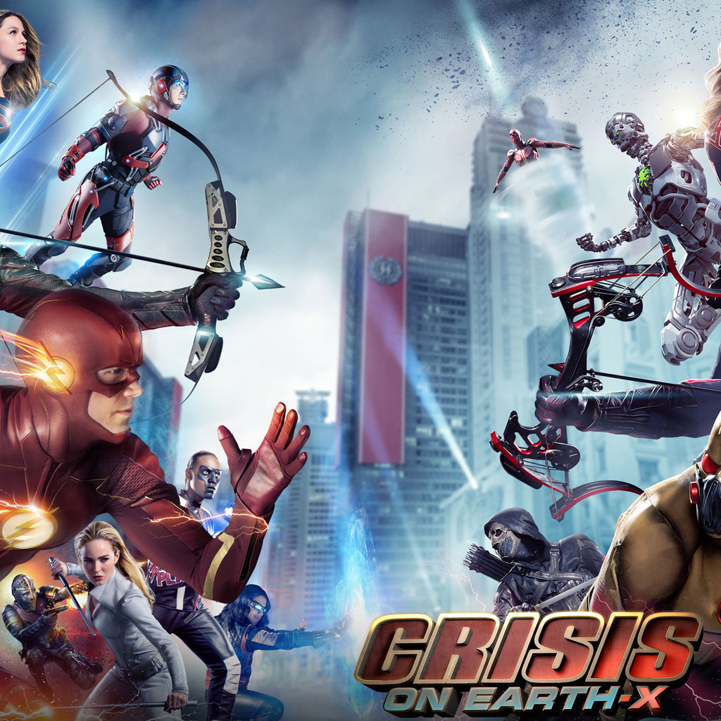 1024x1024 Crisis On Earth X Arrowverse Crossover 2017 1024x1024 ...