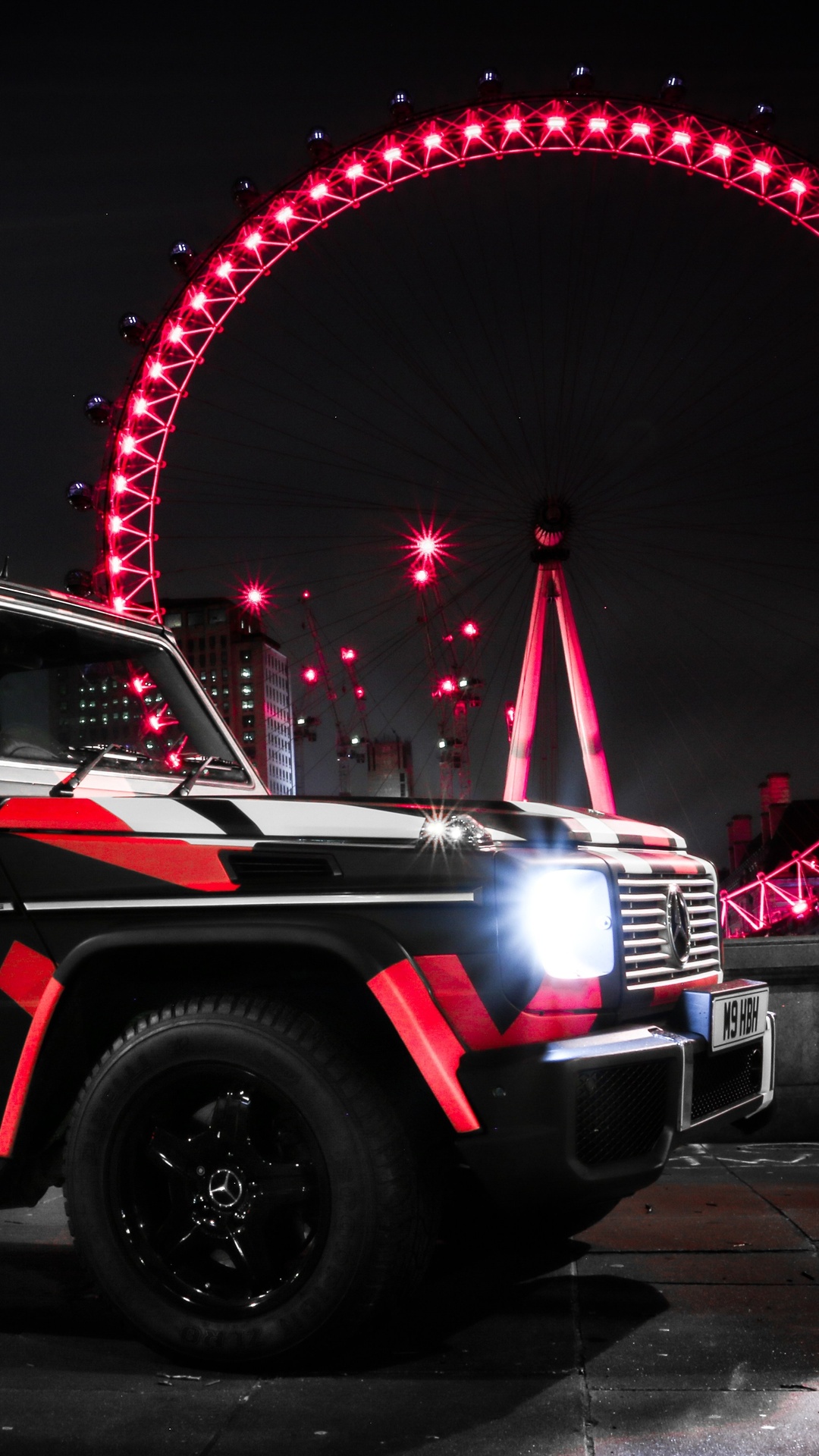 1080x1920 Custom Mercedes G Wagon London Eye Iphone 7,6s,6 Plus, Pixel xl  ,One Plus 3,3t,5 HD 4k Wallpapers, Images, Backgrounds, Photos and Pictures