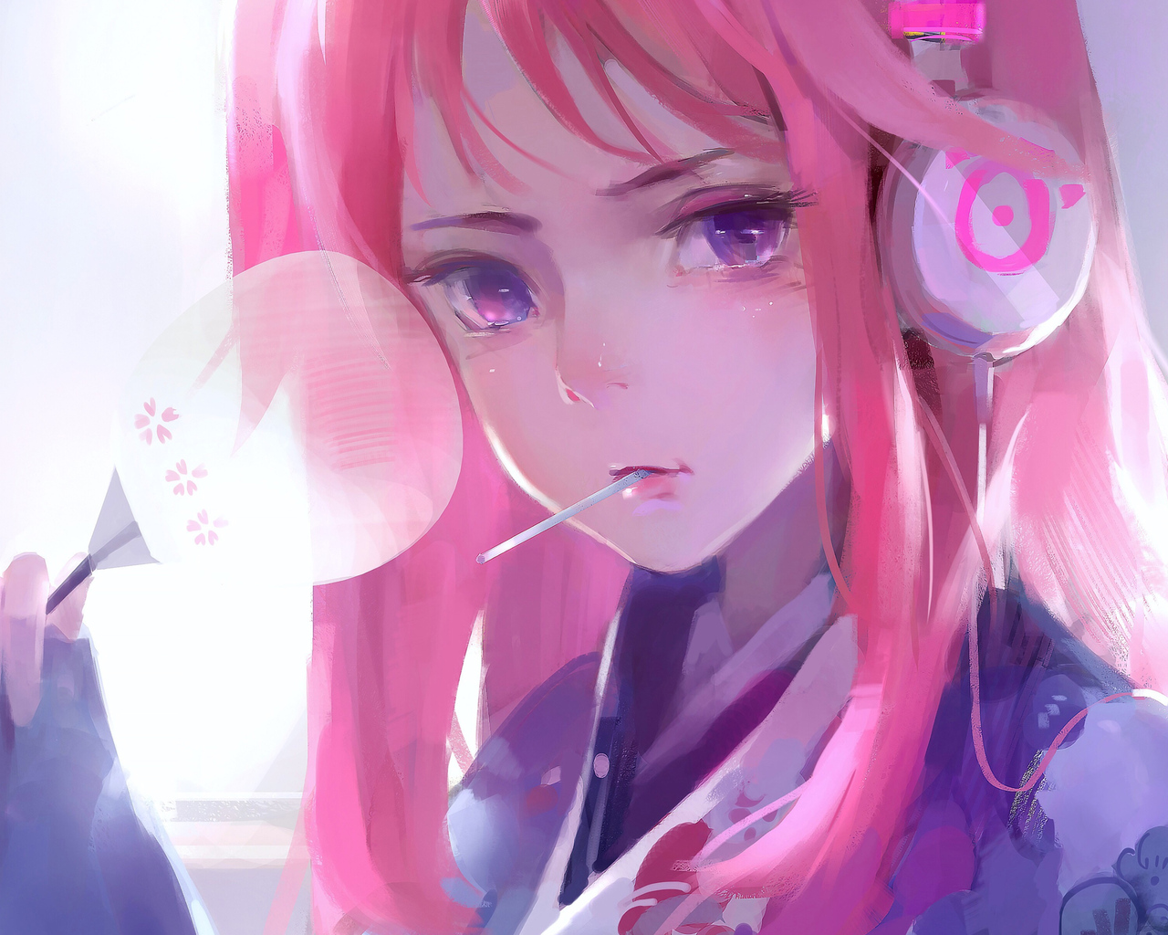 1280x1024 Cute Anime Girl Pink Art 4k 1280x1024 Resolution Hd 4k