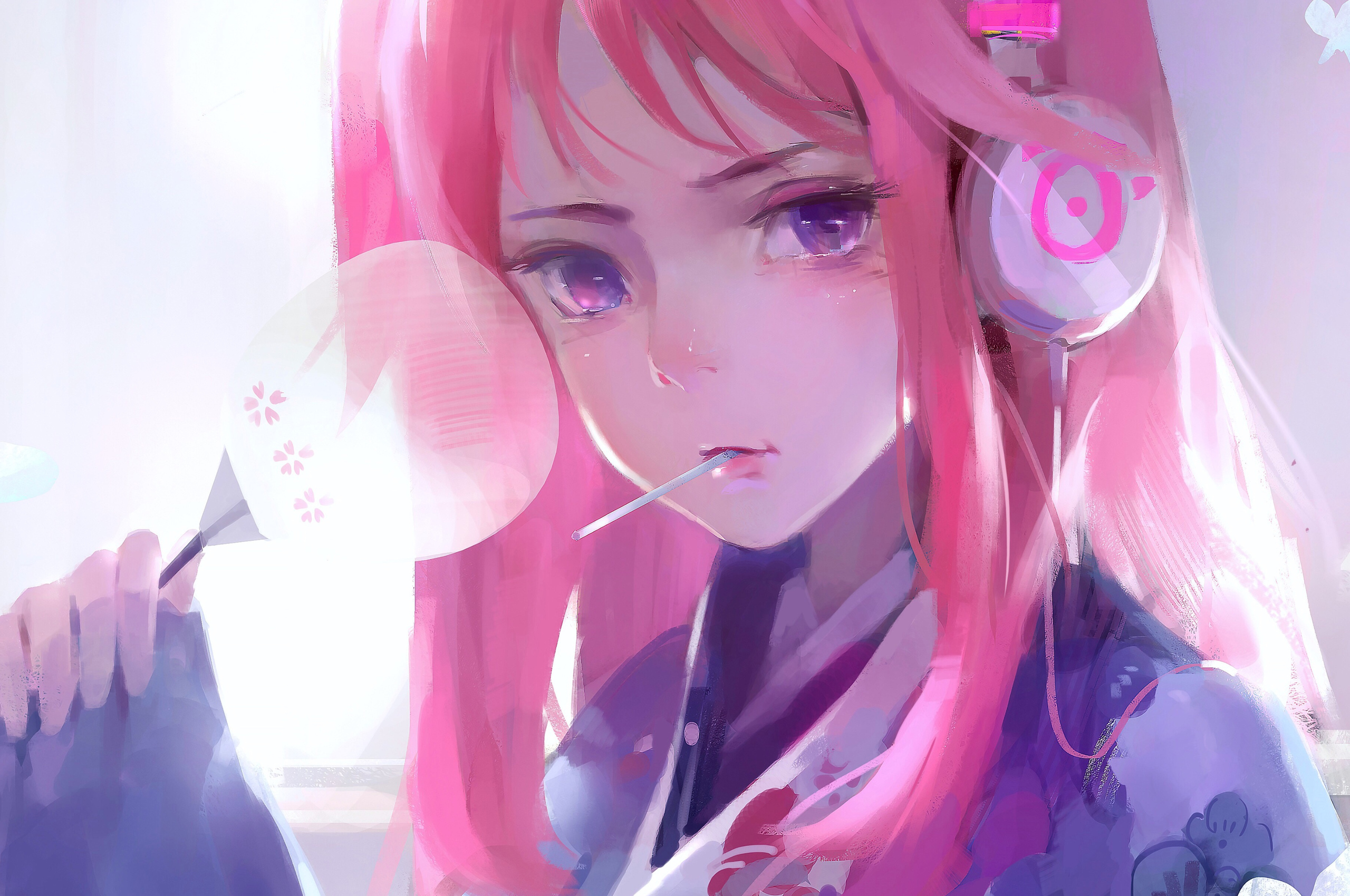 Pink Anime Laptop Wallpapers  Top Free Pink Anime Laptop Backgrounds   WallpaperAccess
