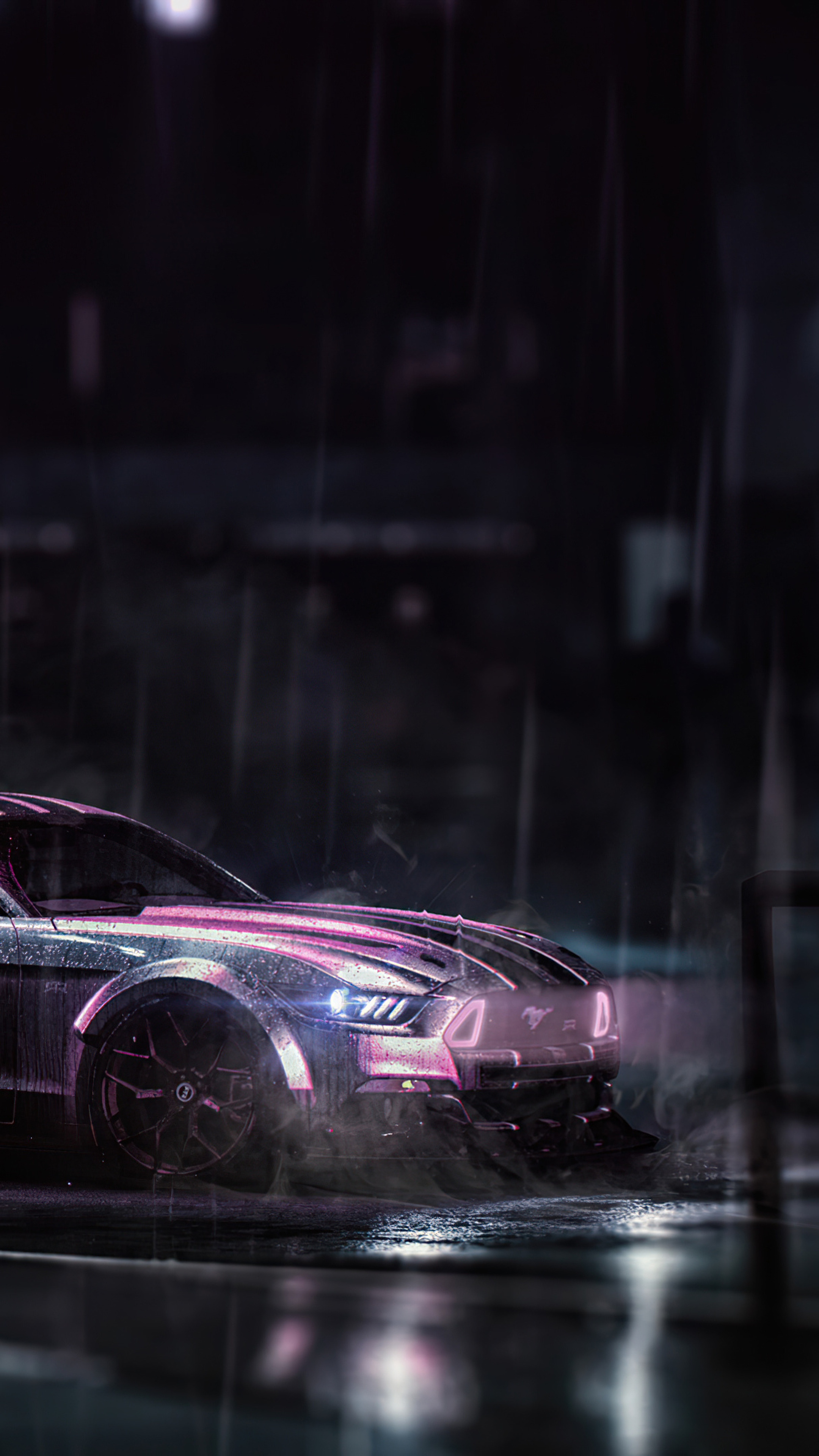 2160x3840 Cyber Ford Mustang 4k Sony Xperia X,XZ,Z5 Premium ,HD 4k ...