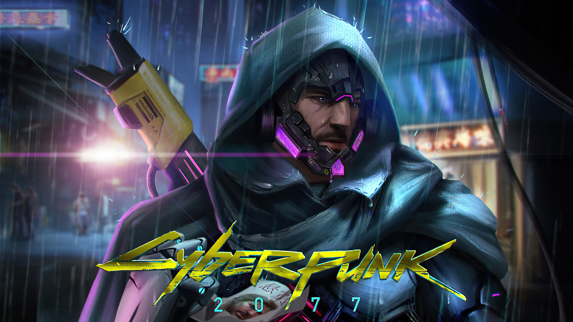 Cyberpunk 2077 Neon City HD Wallpaper - KDE Store