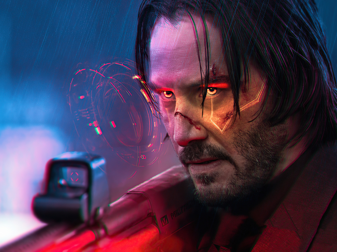 1280x960 Cyberpunk 2077 John Wick 5k 1280x960 Resolution HD 4k ...