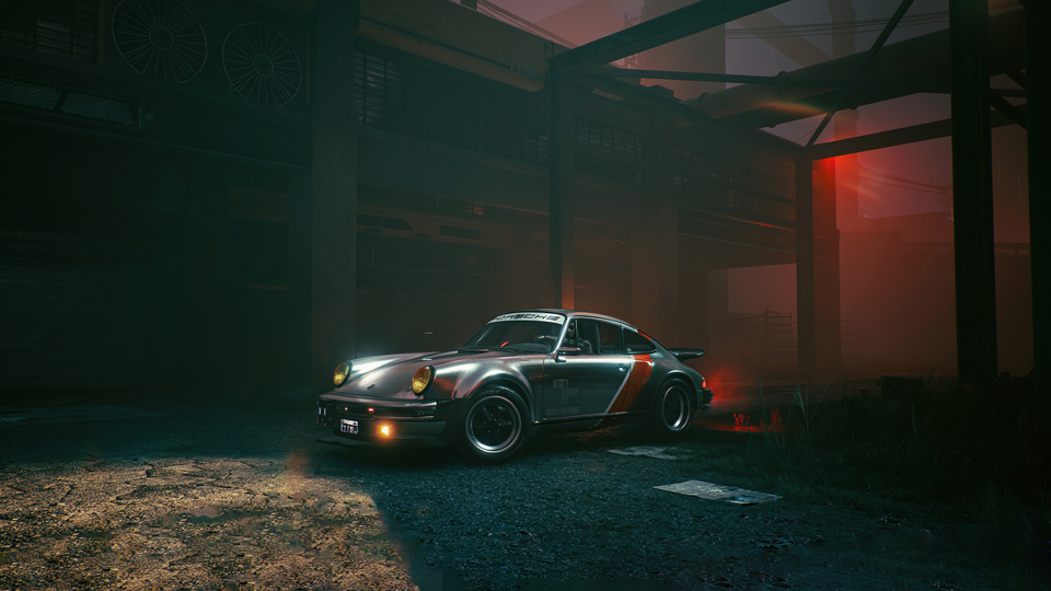 960x540 Cyberpunk 2077 Johnny Silverhands Porsche 911 Turbo 5k 960x540 ...