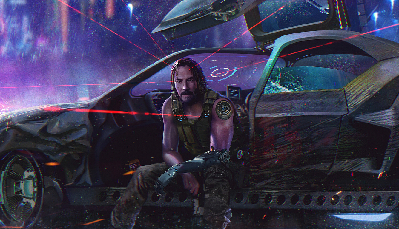 cyberpunk 2077 NEON girl HD Wallpapers - Eyecandy for your XFCE