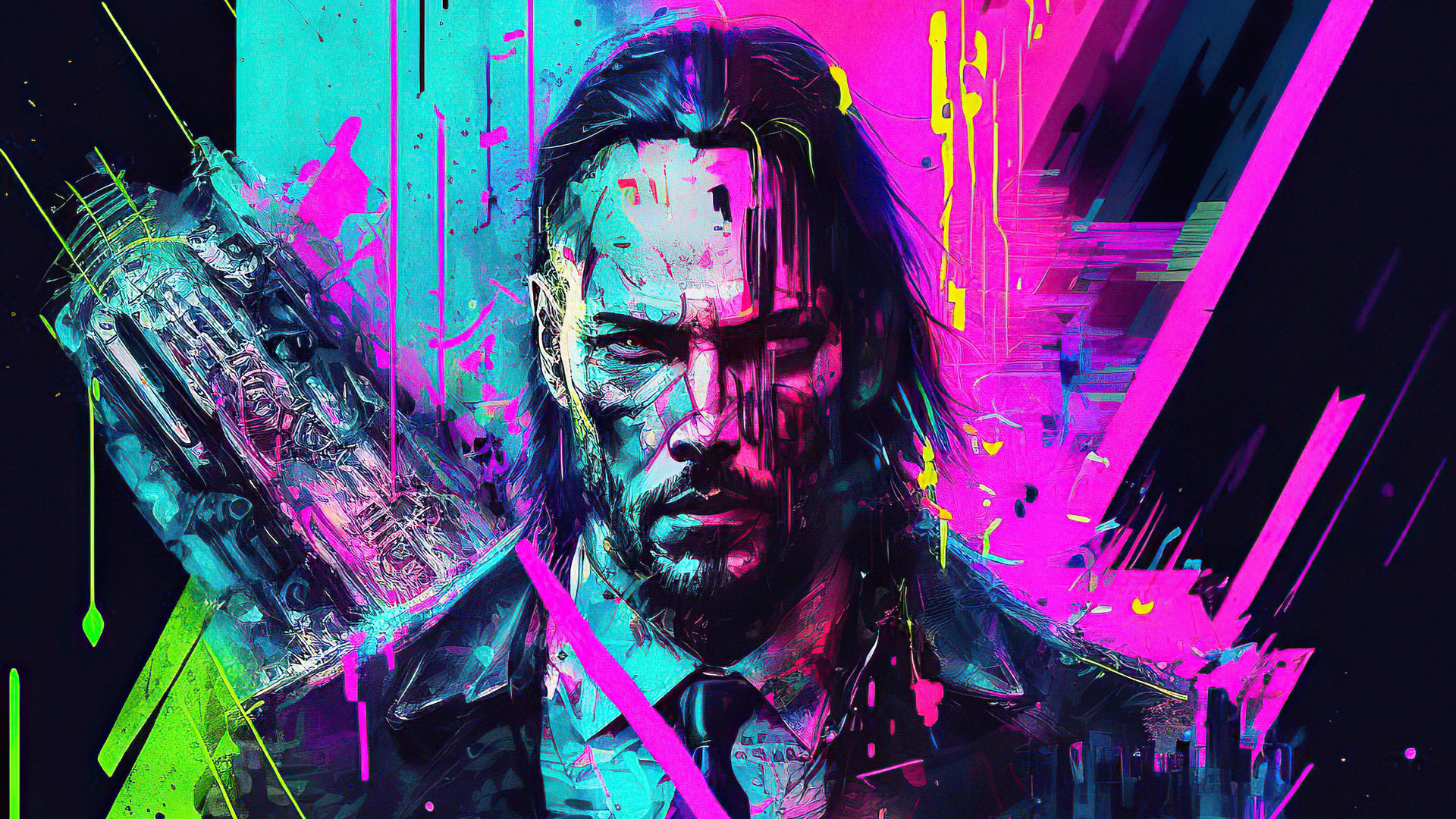 1920x1080 Cyberpunk 2077 Keanu Reeves Abstract 4k Laptop Full HD 1080P HD  4k Wallpapers, Images, Backgrounds, Photos and Pictures