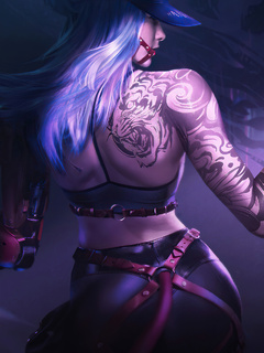 cyberpunk-armed-girl-tattoo-on-back-4b.jpg
