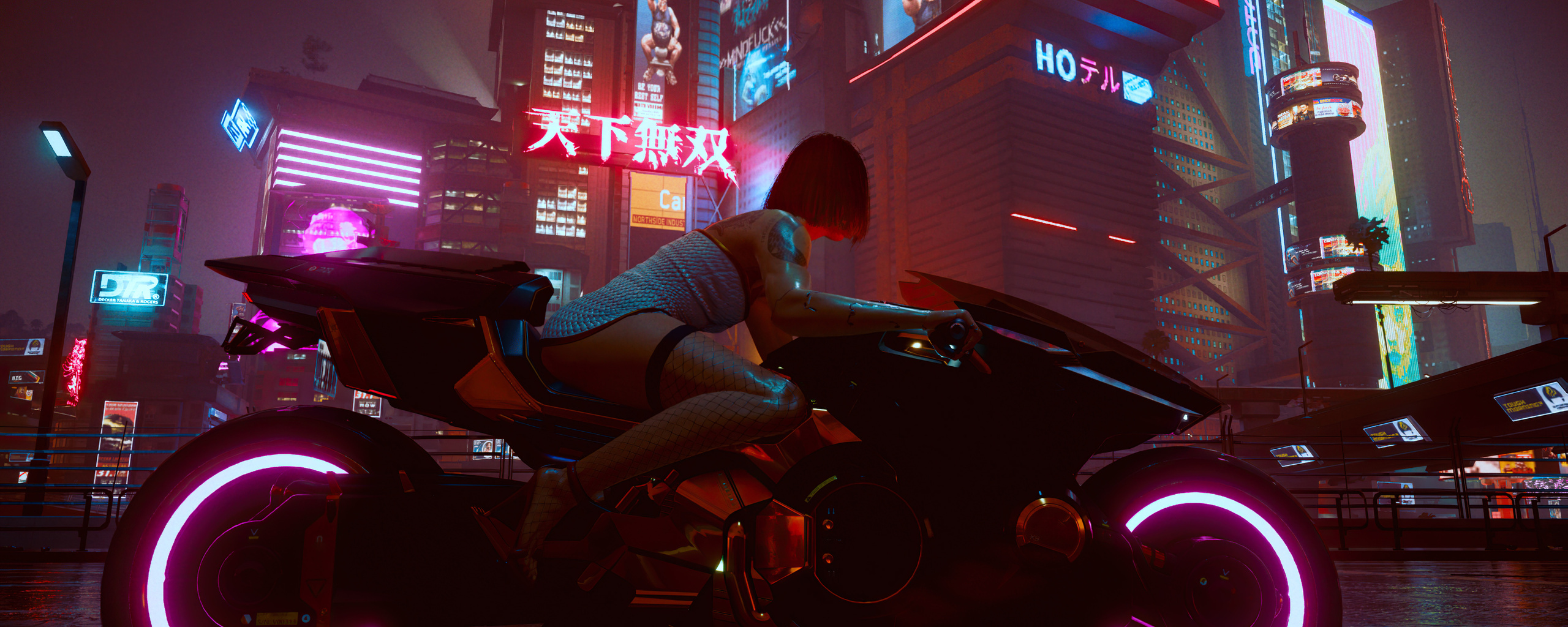 2560x1024 Cyberpunk Biker Girl Scifi 4k Wallpaper,2560x1024 Resolution ...