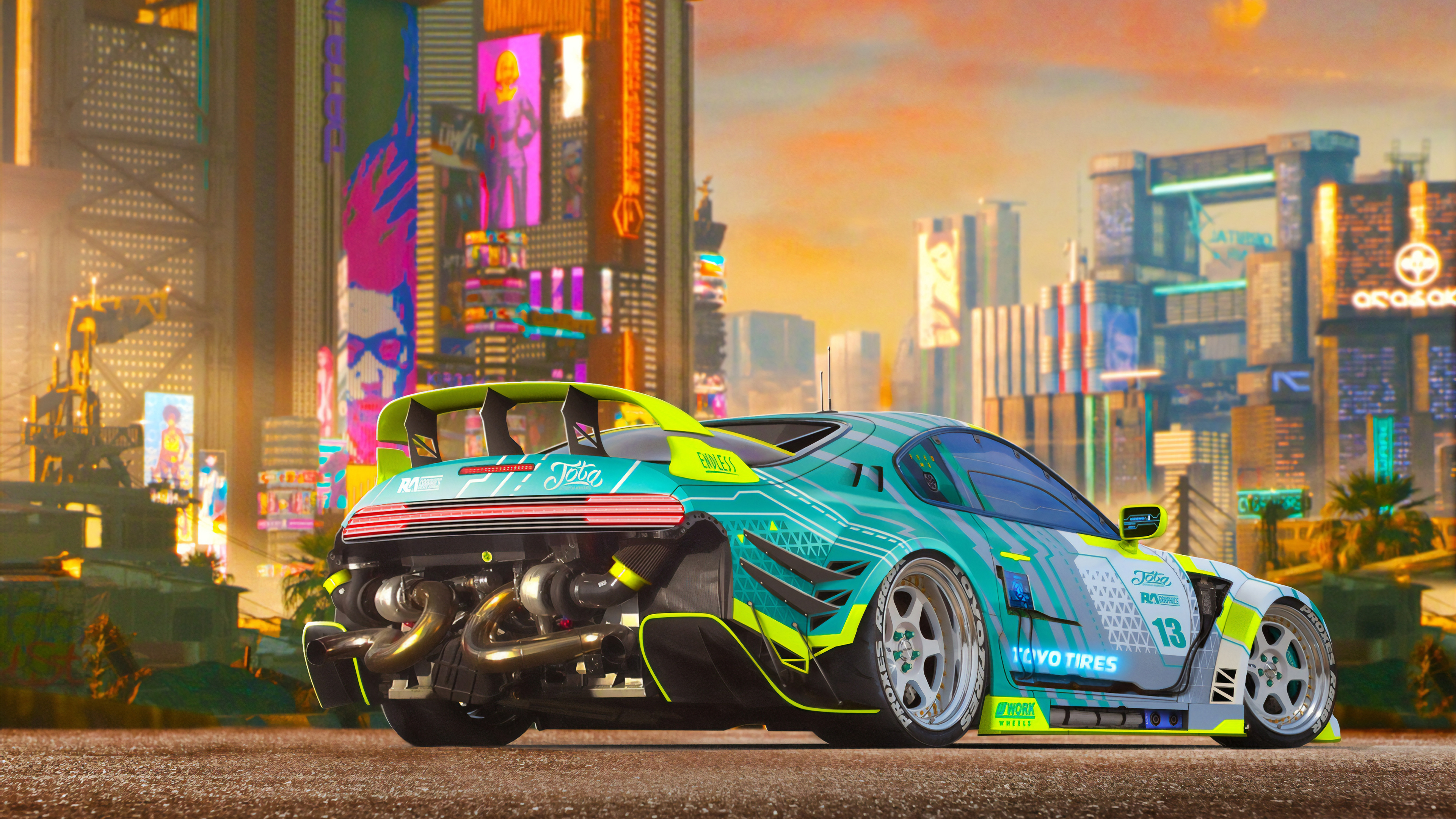 3840x2160 Cyberpunk Car 4k 4k HD 4k Wallpapers, Images, Backgrounds, Photos  and Pictures