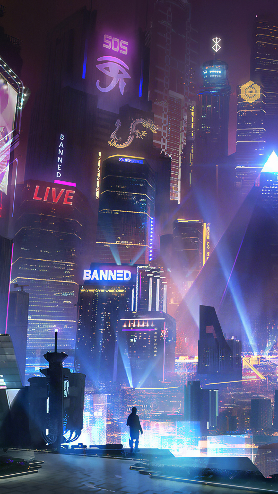 Cyberpunk Pixel Art Wallpaper 4k 2048x1152 Download Hd Wallpaper Images 6637