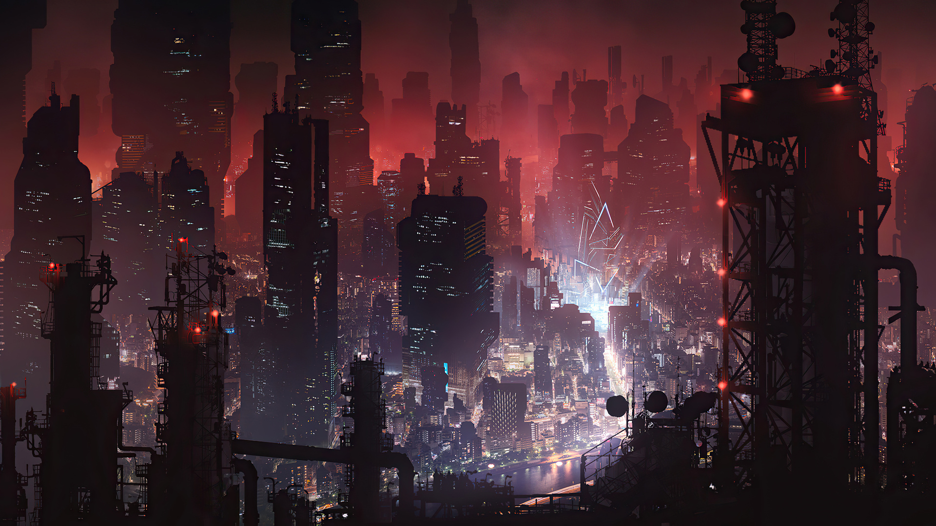 Cyberpunk wallpapers 1920x1080 Full HD (1080p) desktop backgrounds