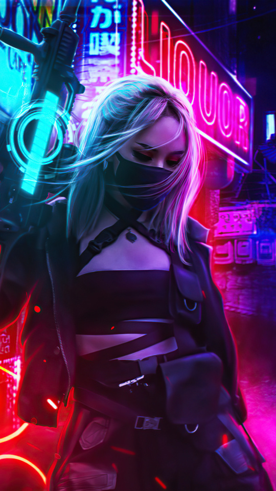 Cyberpunk Girl wallpapers - backiee