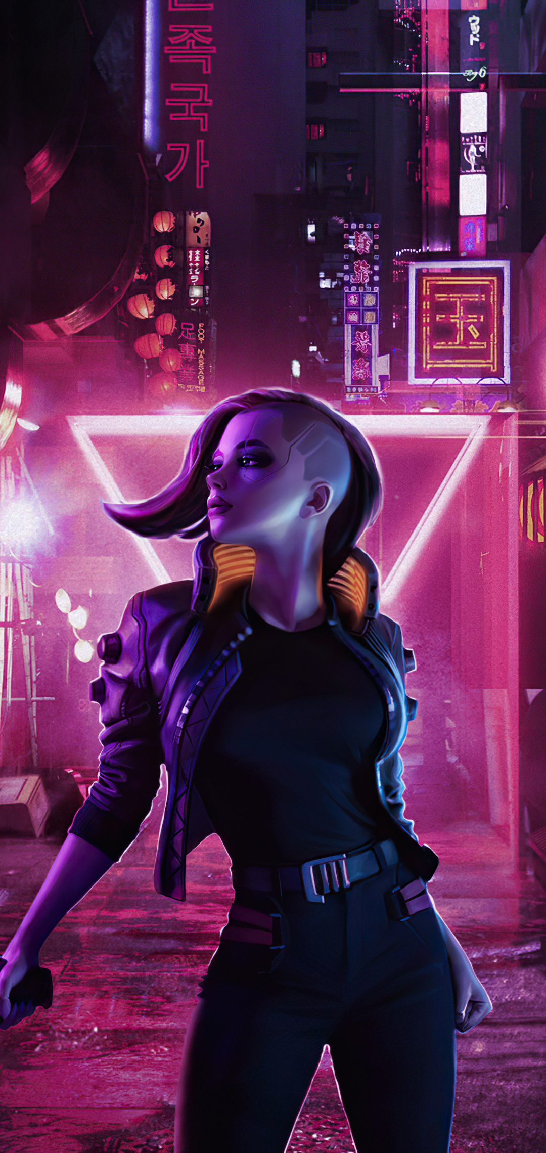 Cyberpunk 2077 Girl 4K Wallpaper #110