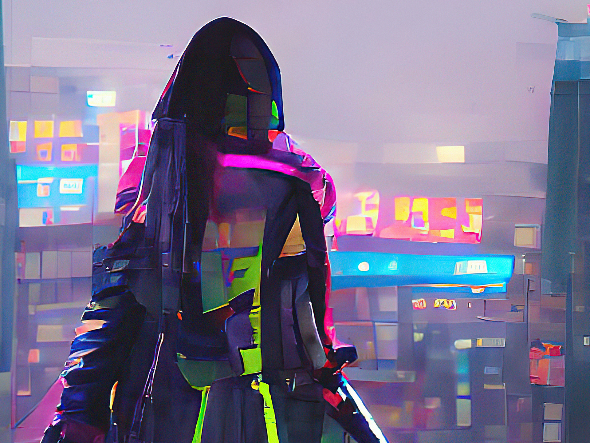 Cyberpunk Girl Art Wallpapers - Wallpaper Cave