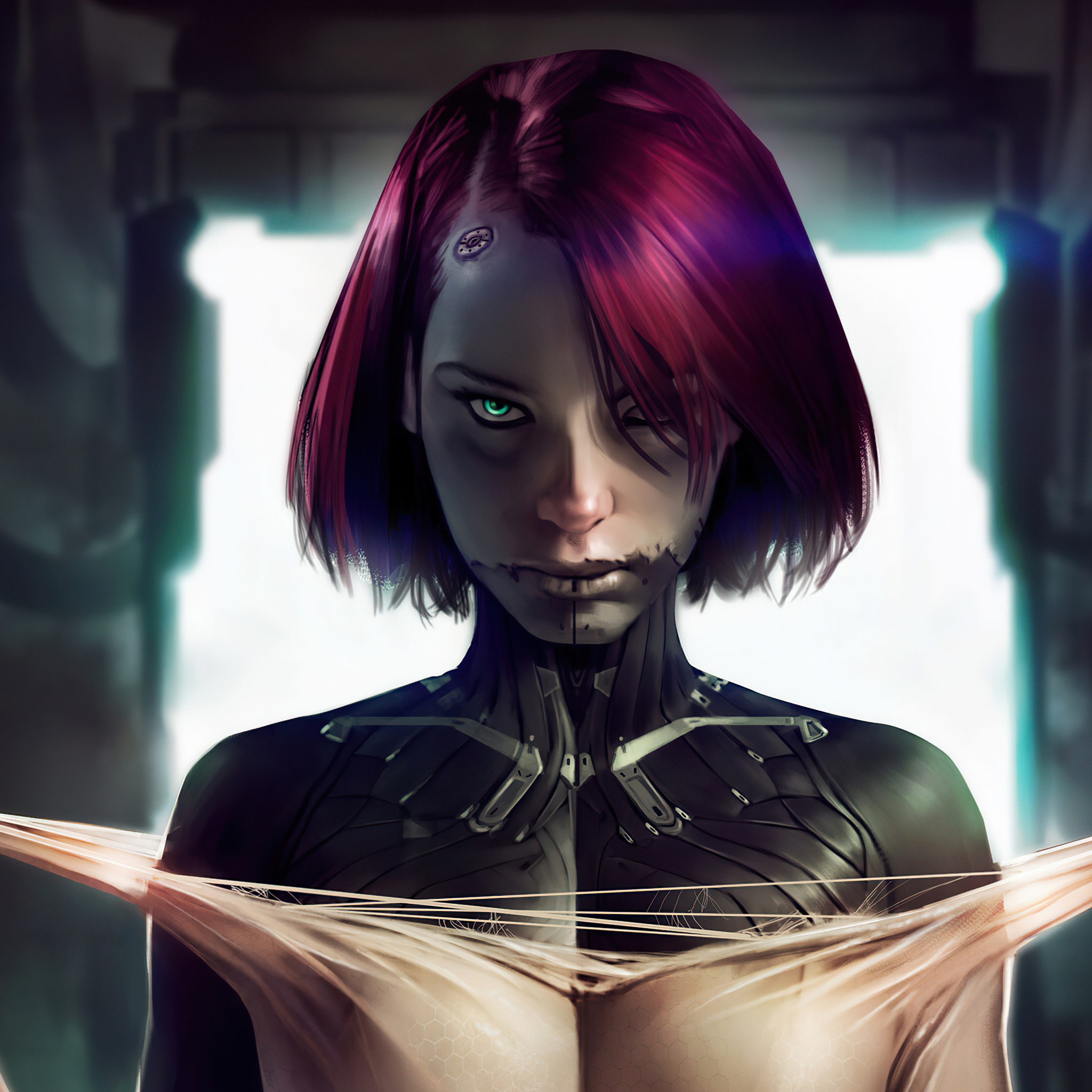 Cyberpunk avatar girl фото 110