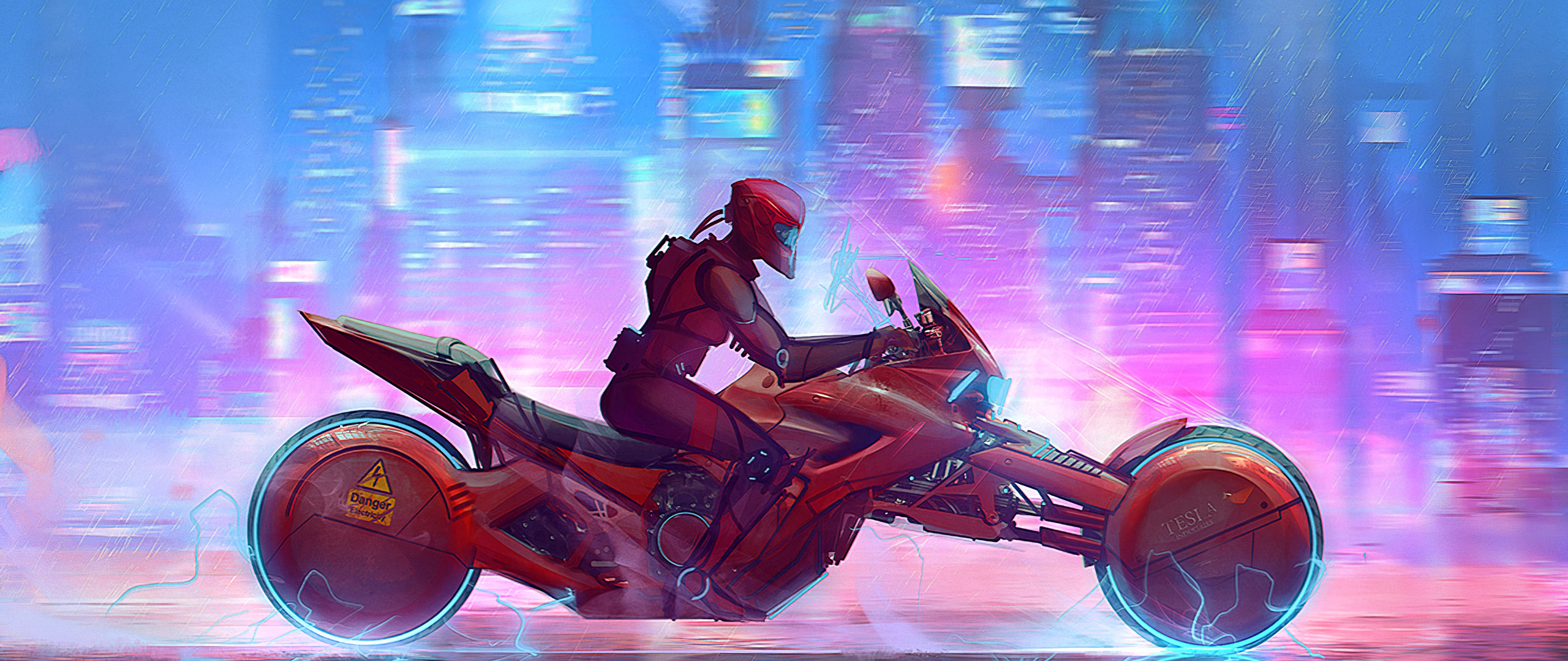 2560x1080 Cyberpunk Scifi Rider 4k Wallpaper,2560x1080 Resolution HD 4k ...