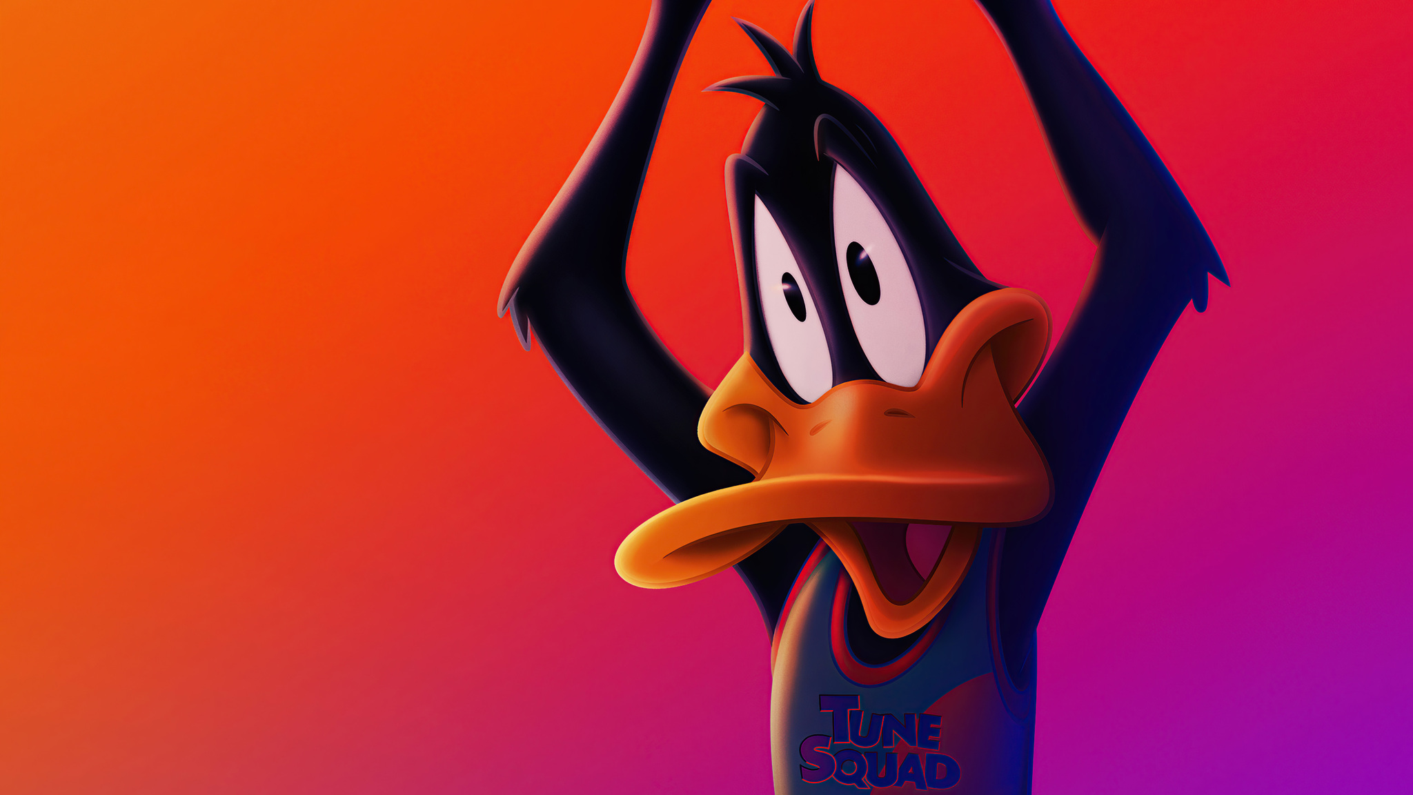 Daffy Duck Space Jam A New Legacy 8k In 2048x1152 Resolution. daffy-duck-sp...