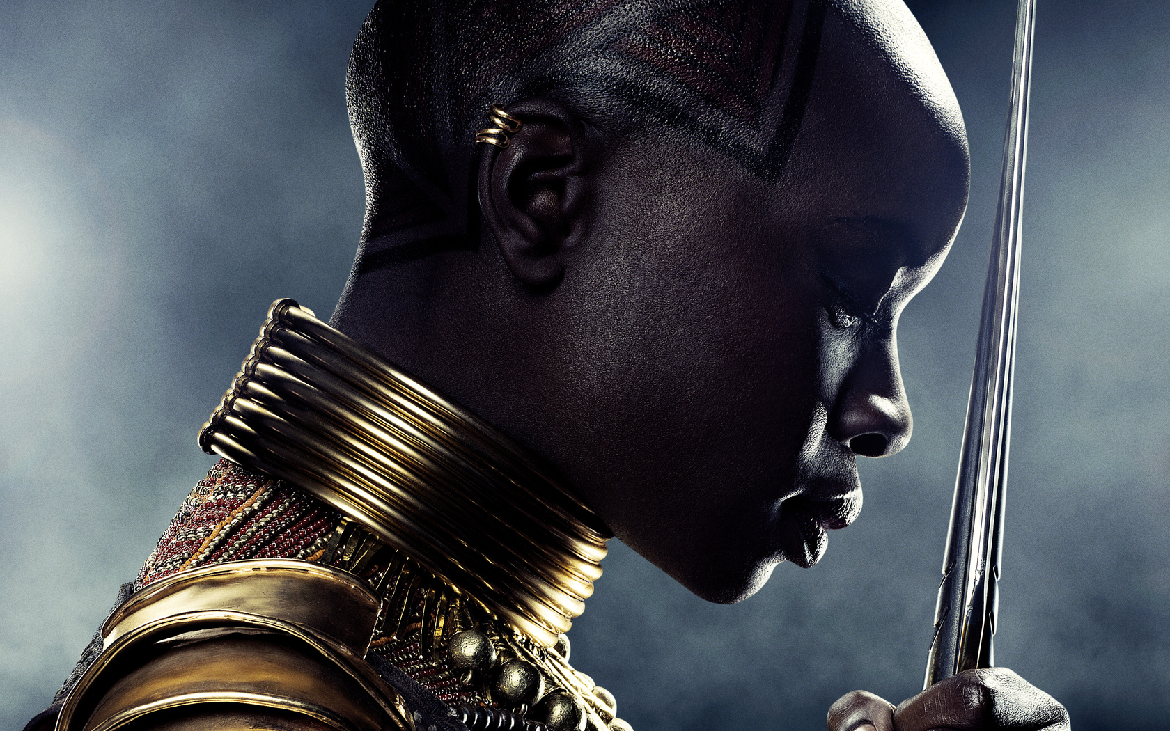 1680x1050 Danai Gurira In Black Panther Poster 5k Wallpaper,1680x1050 ...