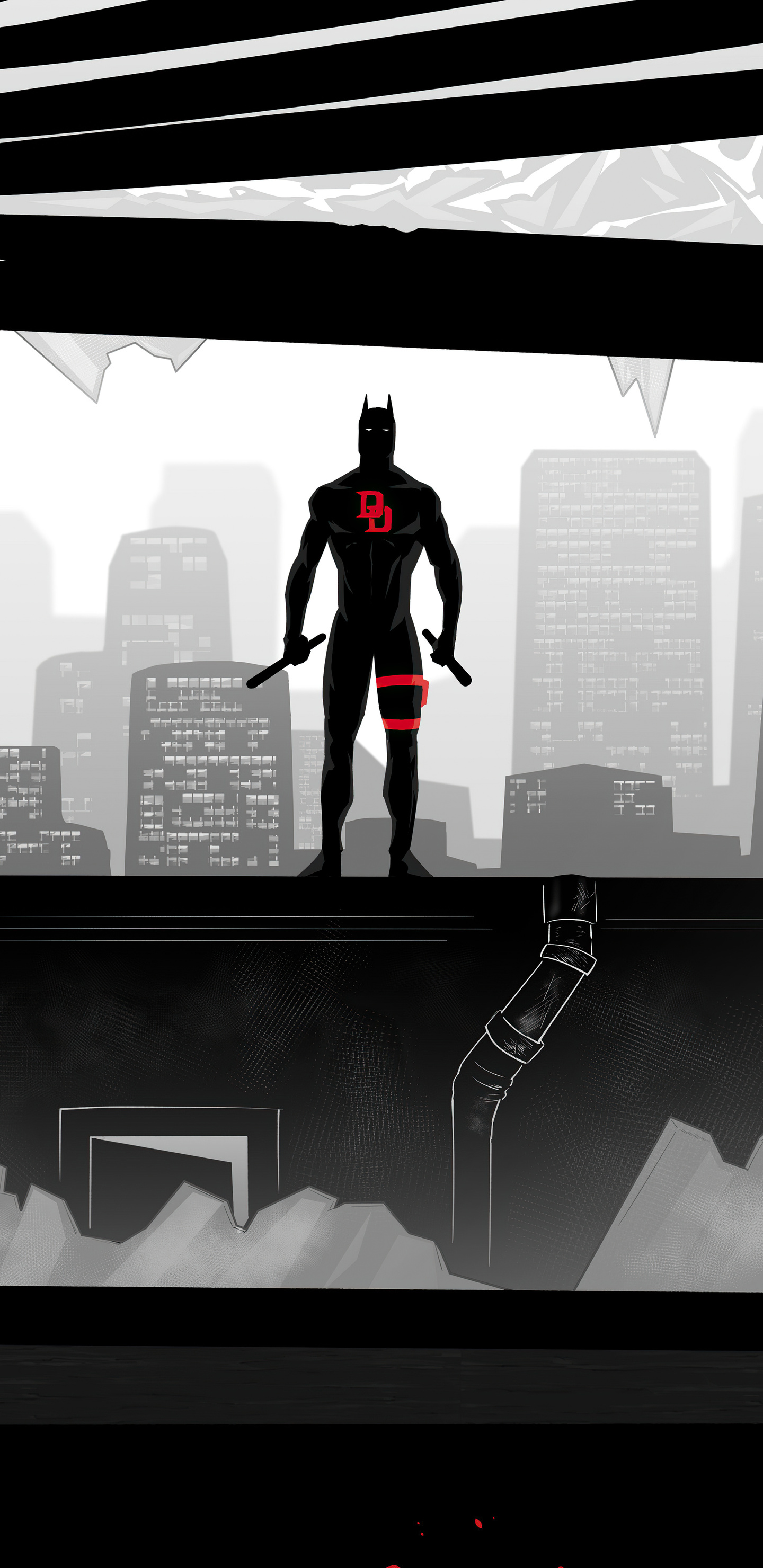 1440x2960 Daredevil Remastered 5k Samsung Galaxy Note 9,8, S9,S8,S8