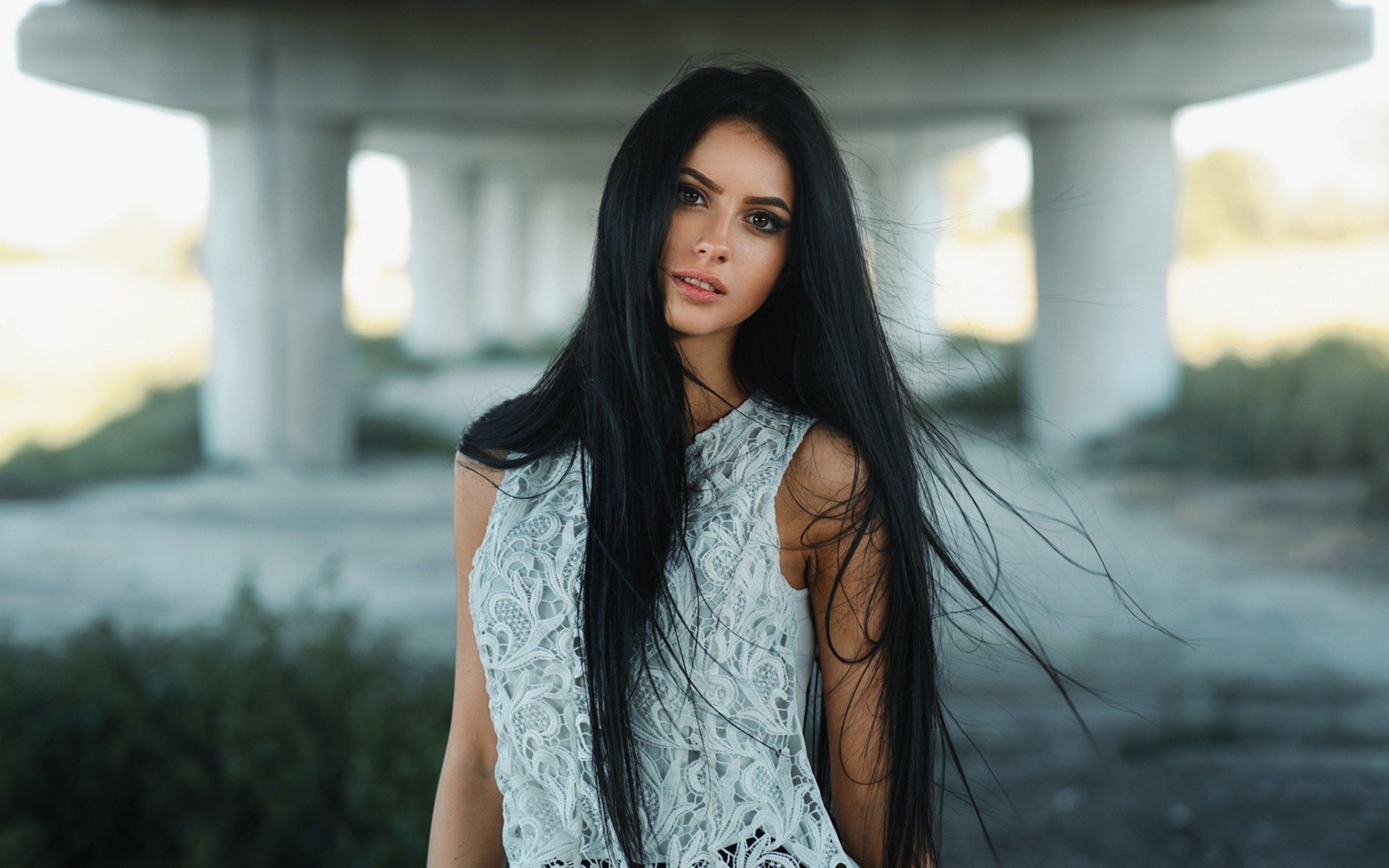 Красивая девочка черные волосы. Darina Prikhodko модель.