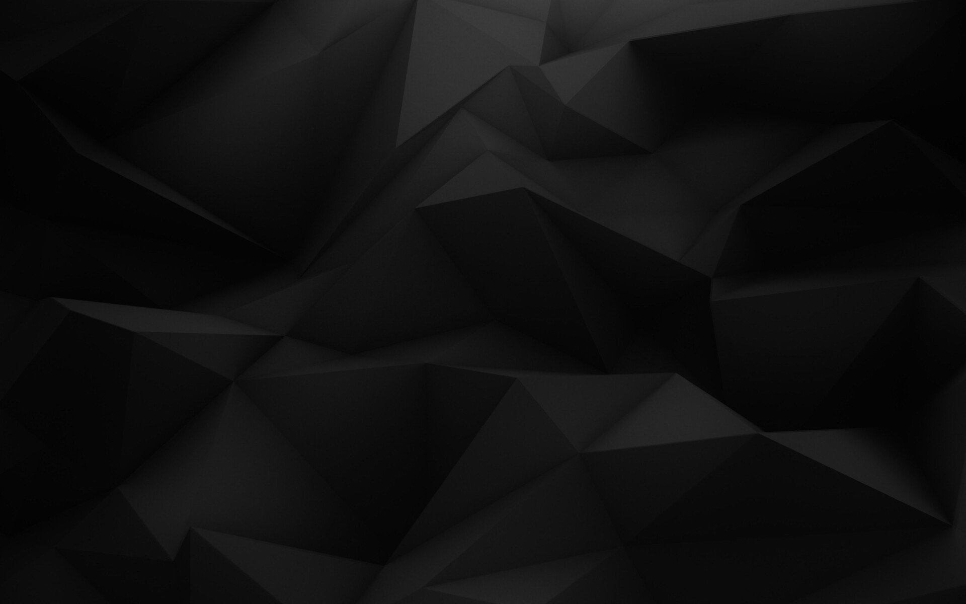 1920x1200 Dark Abstract Black Low Poly 1080P Resolution HD 4k ...