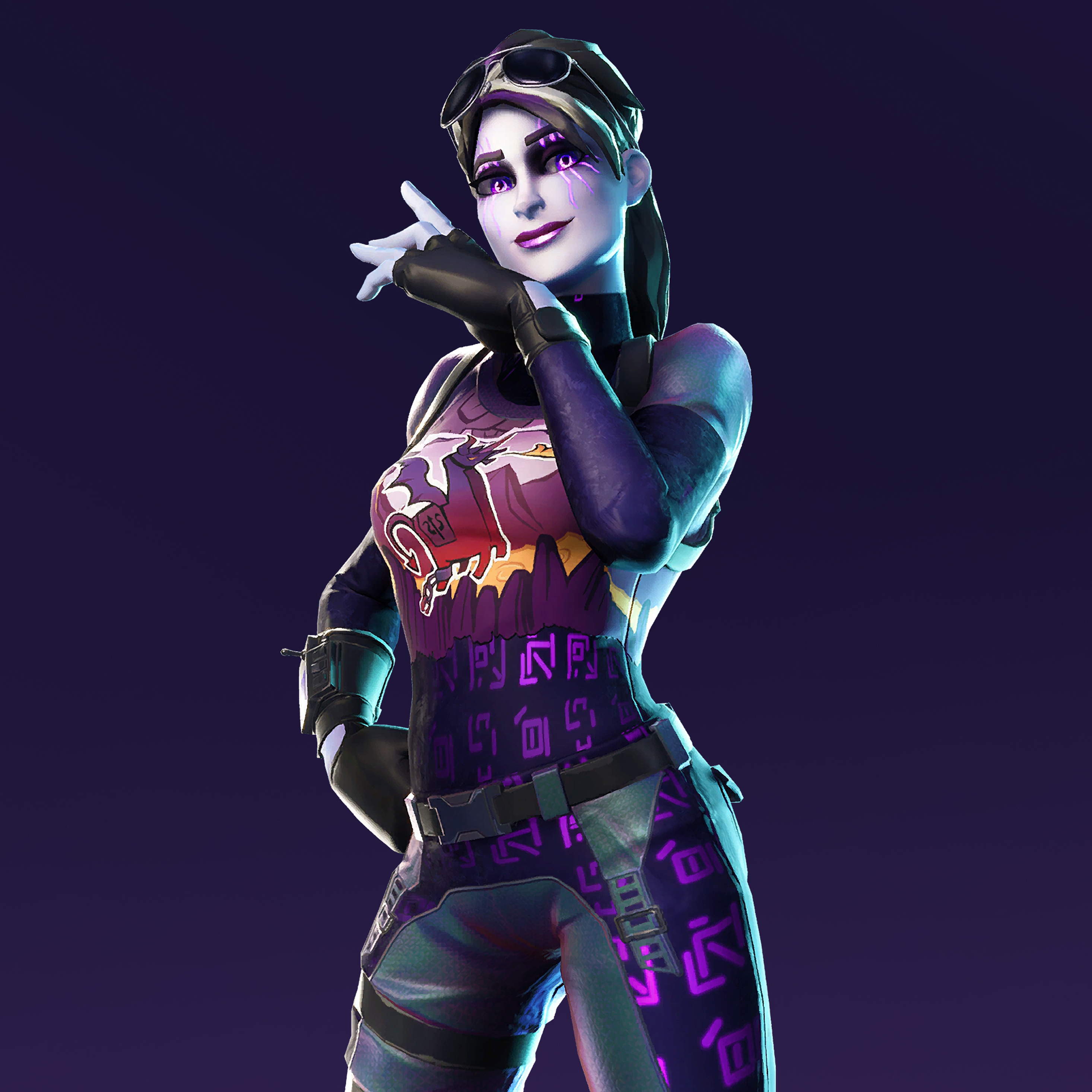 2932x2932 Dark Bomber Fortnite Battle Royale Ipad Pro ...