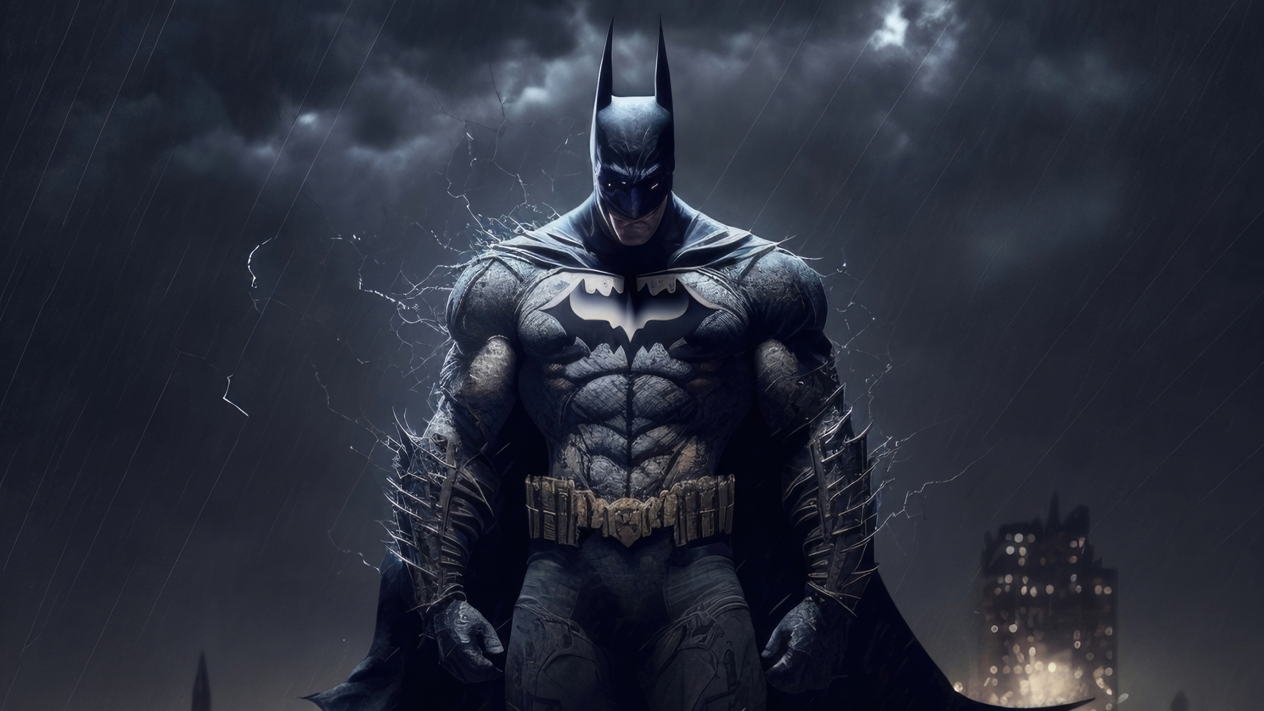 2560x1440 Dark Knight Protector 1440P Resolution ,HD 4k Wallpapers ...