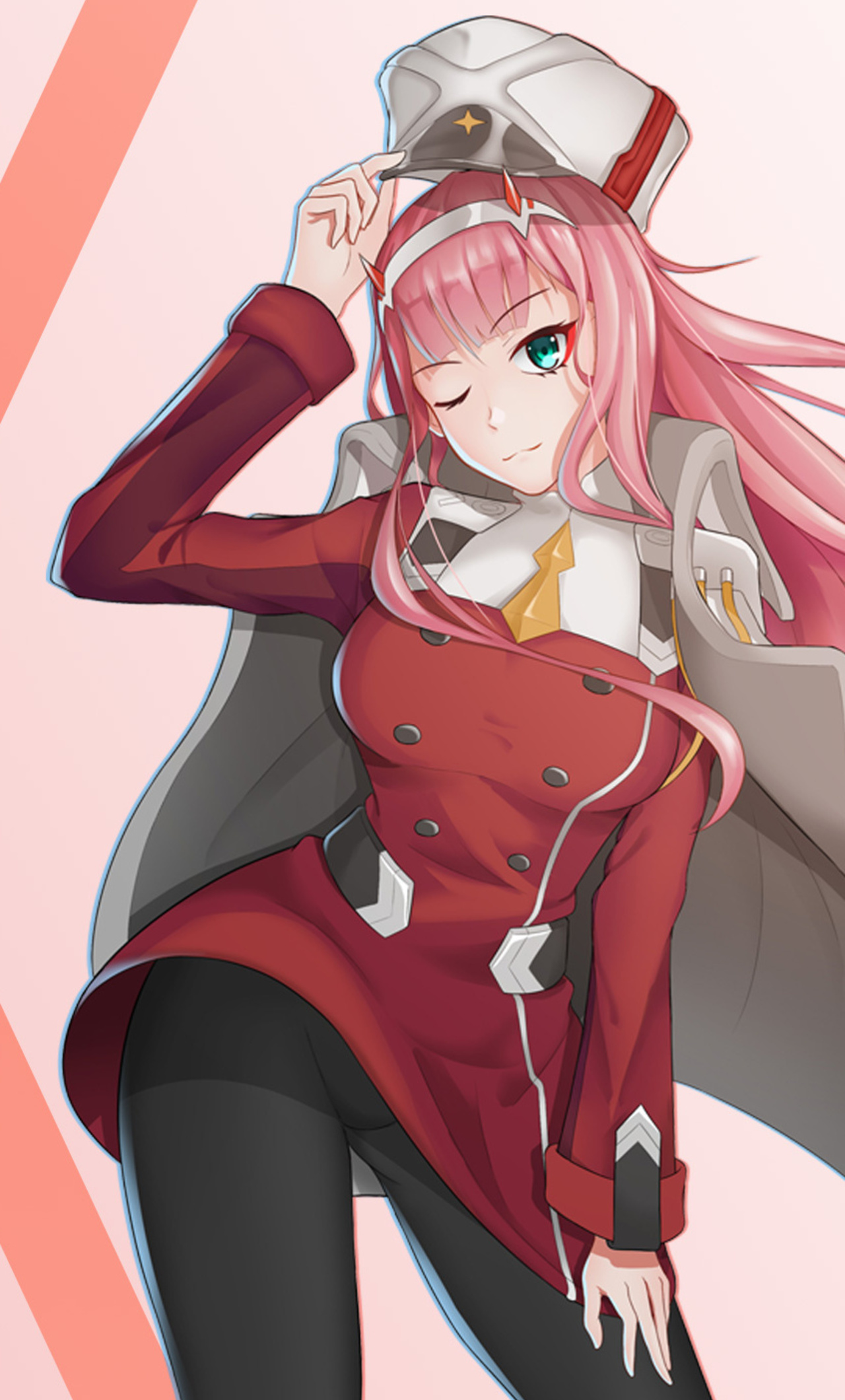 1280x2120 Darling In The Franxx Japenese Animated Series ...