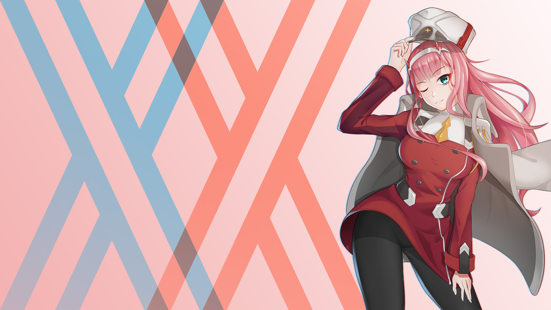 1920x1080 Darling In The Franxx Japenese Animated Series ...