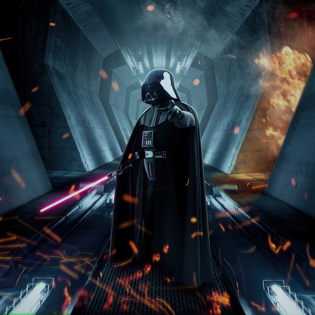 1024x1024 Darth Vader From Star Wars 4k 1024x1024 Resolution HD 4k ...