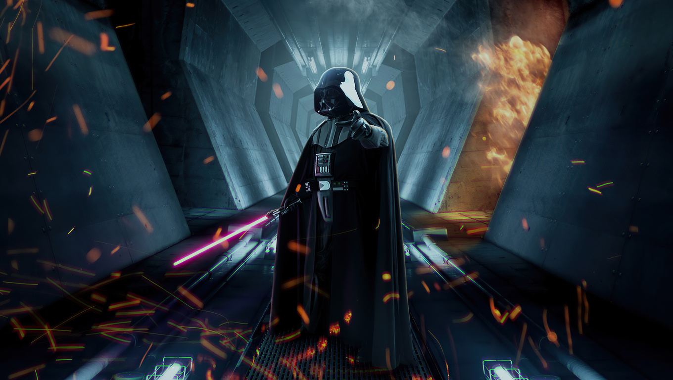 1360x768 Darth Vader From Star Wars 4k Laptop HD HD 4k Wallpapers ...