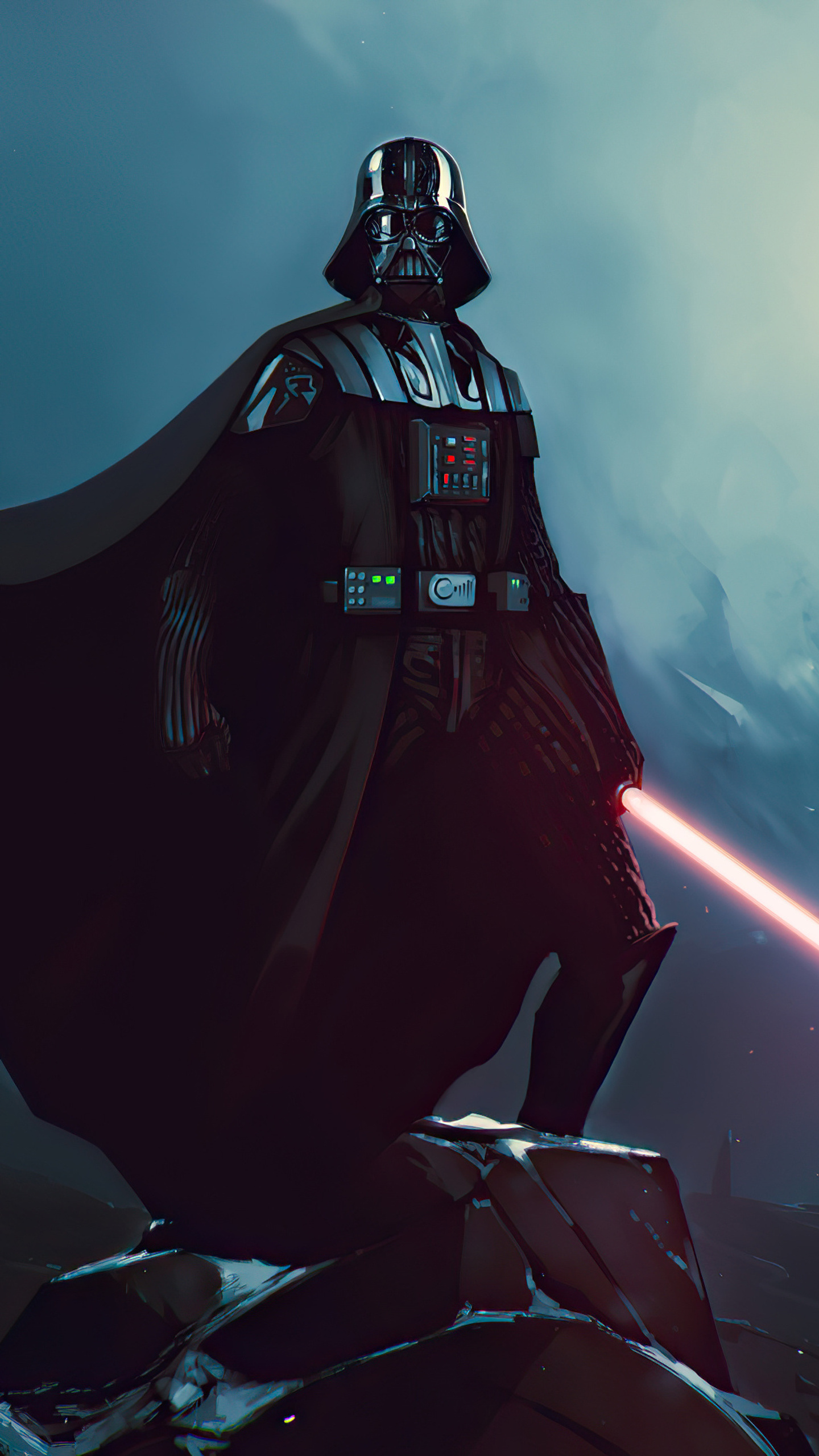 1440x2560 Darth Vader Laser Sword Samsung Galaxy S6,S7 ,Google Pixel XL ...