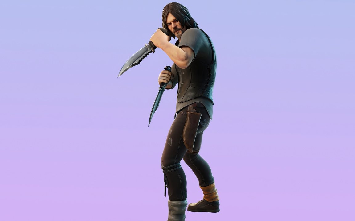 1152x720 Daryl Dixon Skin Outfit Fortnite 4k 1152x720 Resolution HD 4k ...